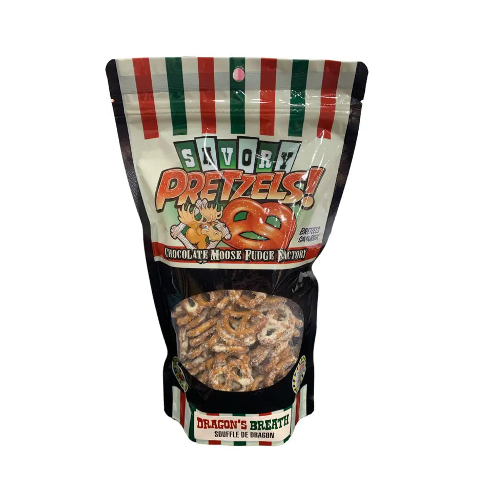 Bretzels salés - Dragons Breath (ail au parmesan) 200g