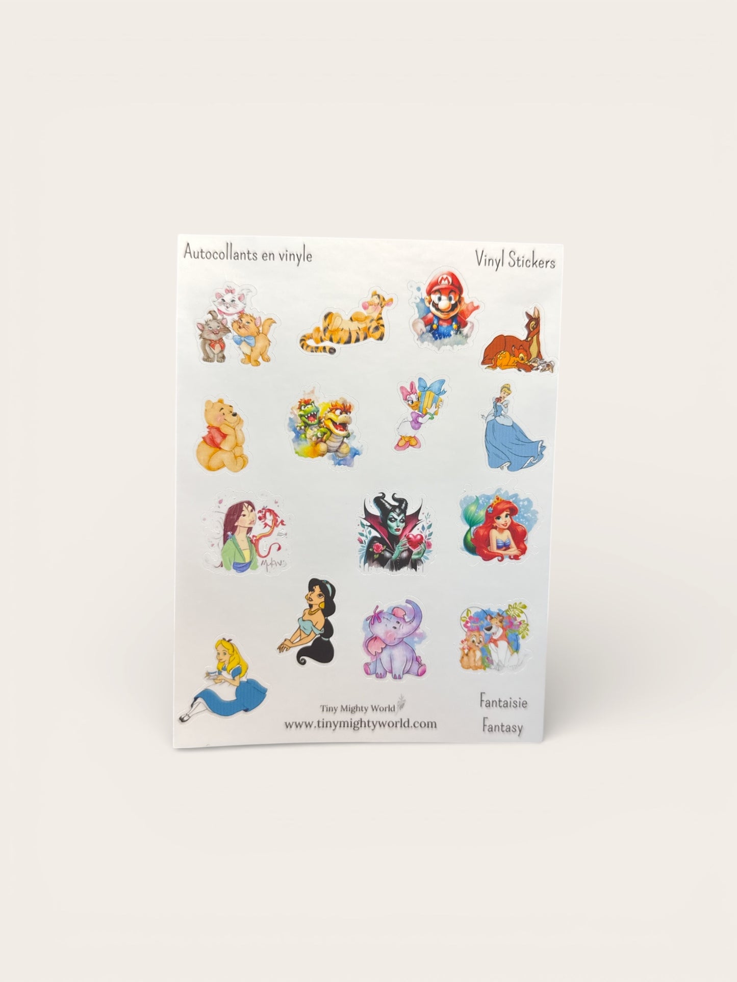 Fairytale Vinyl Sticker Sheet