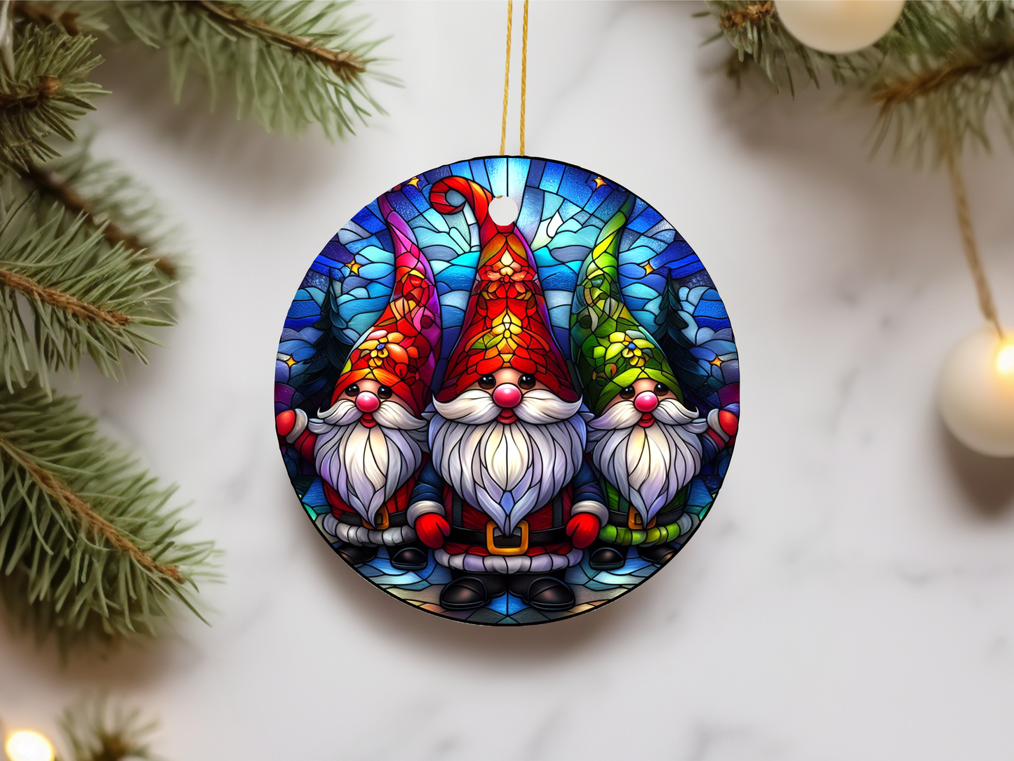 Christmas Ornament MDF - Design or Custom Option available