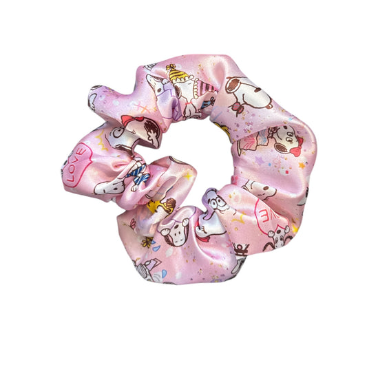 Chouchou Satin Sleep Dog White