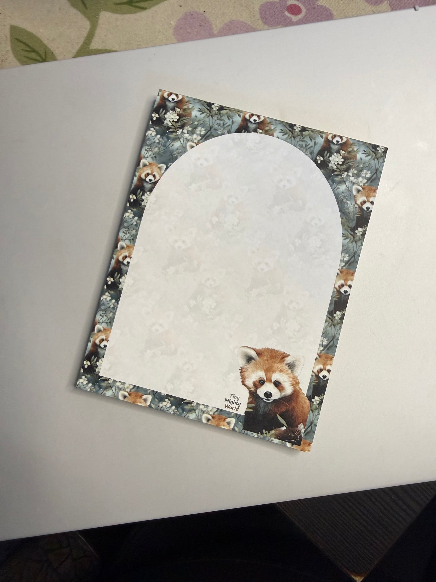 Red Panda - 4.5x5.5 inch – Cute Aesthetic – 50 Pages