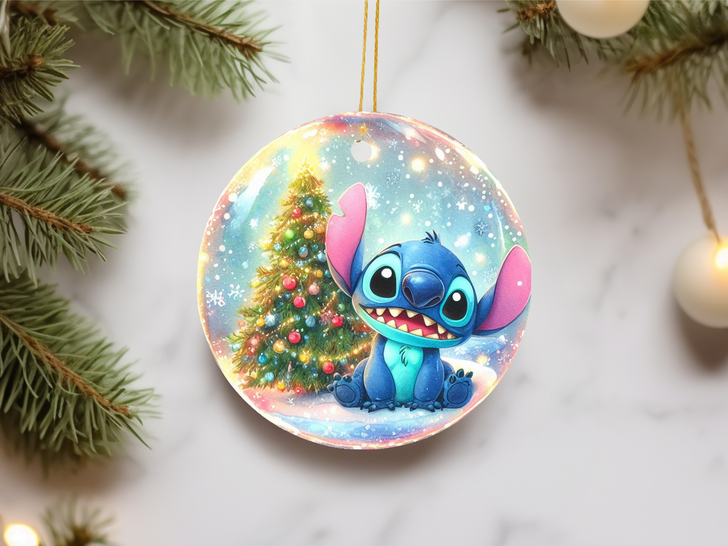 Christmas Ornament MDF - Design or Custom Option available