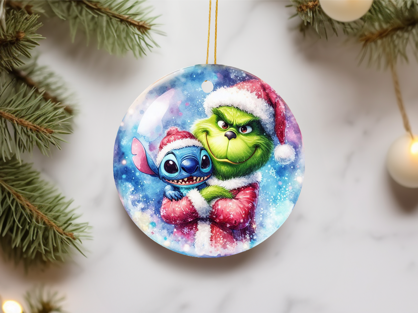 Christmas Ornament MDF - Design or Custom Option available
