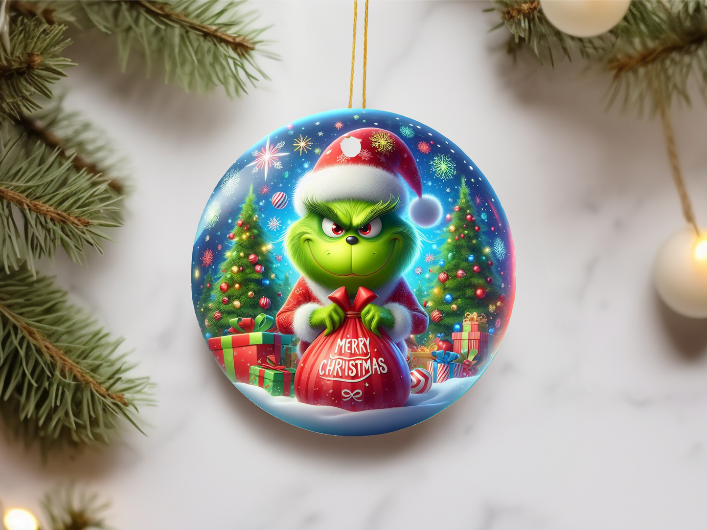 Christmas Ornament MDF - Design or Custom Option available