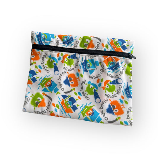 Reusable Sandwich Lunch Bag Mini Monster