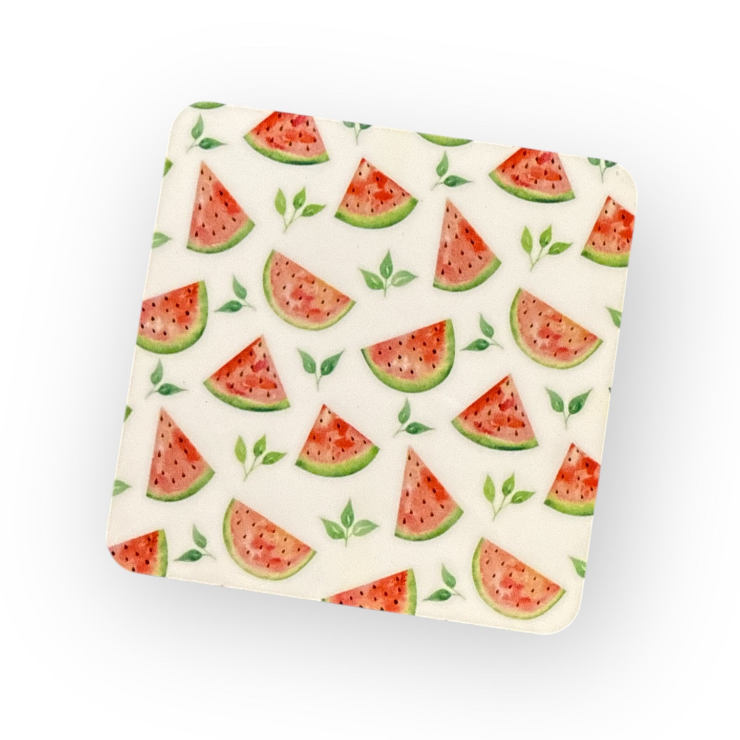 Square Coaster – Stylish & Durable Drink - Watermelon