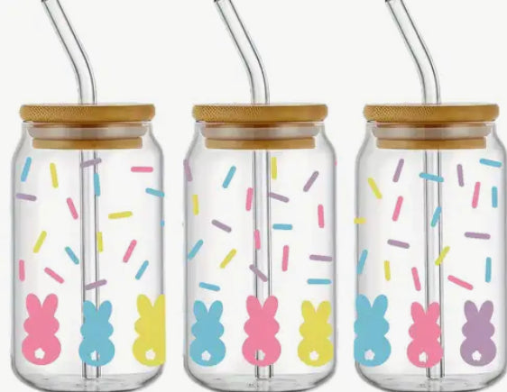 UVDTF TRANSFER CUP WRAP - RTS - HAPPY bunny