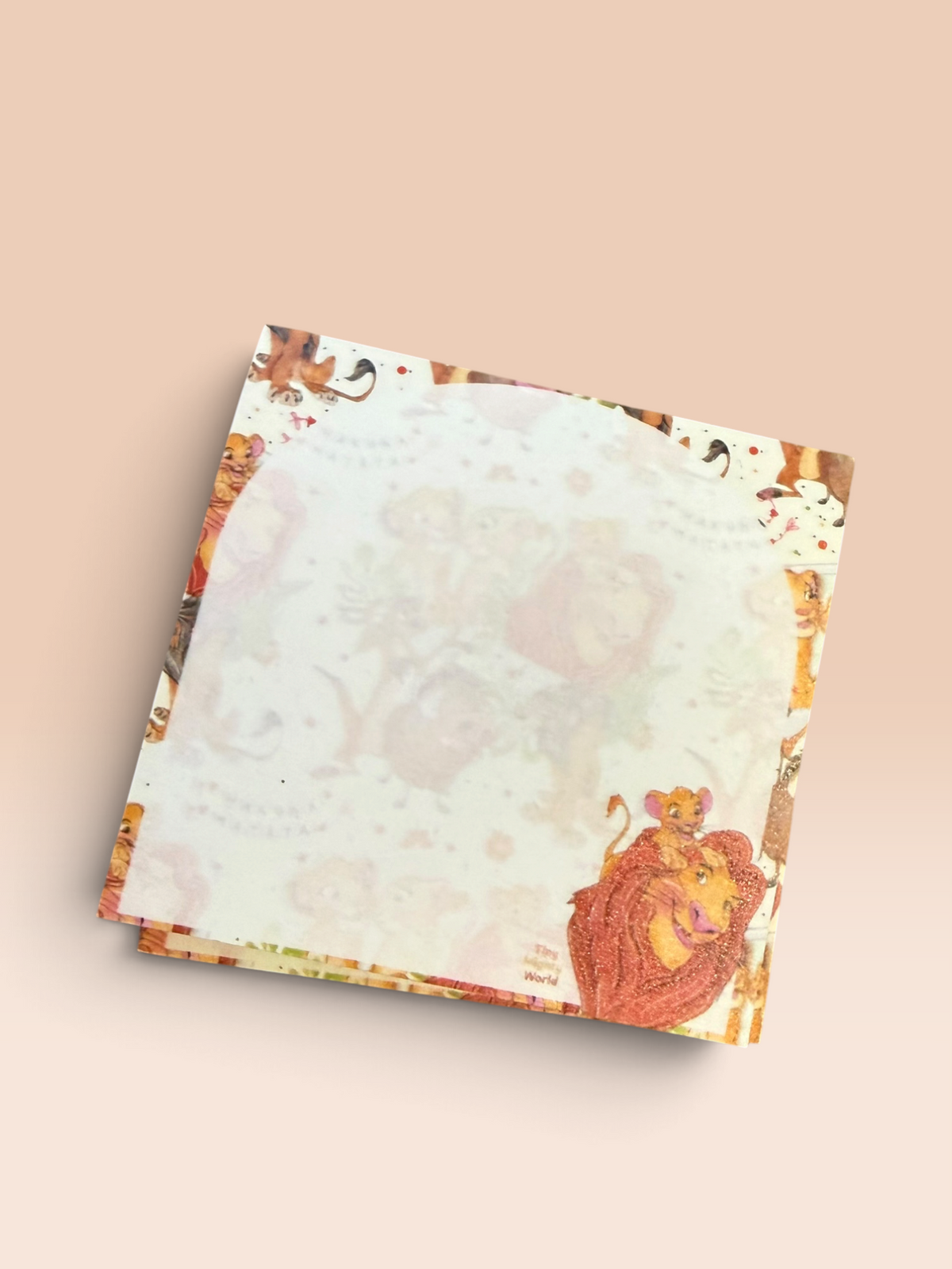 LION 🦁 JUNGLE STICKY NOTES