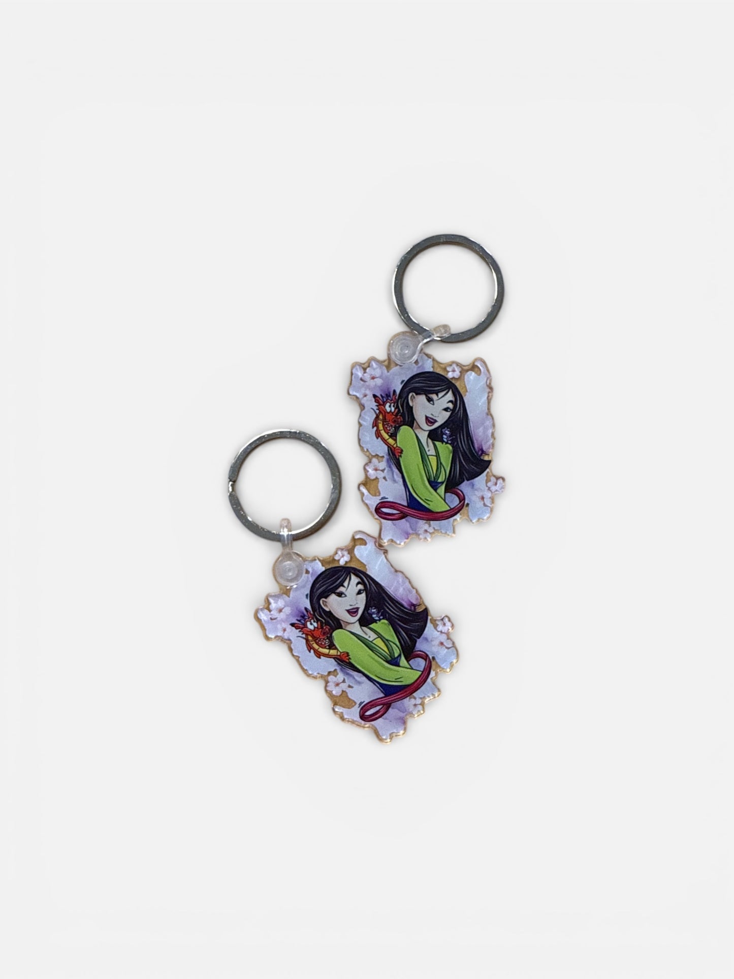 Princess Warrior Acryclic Keychain