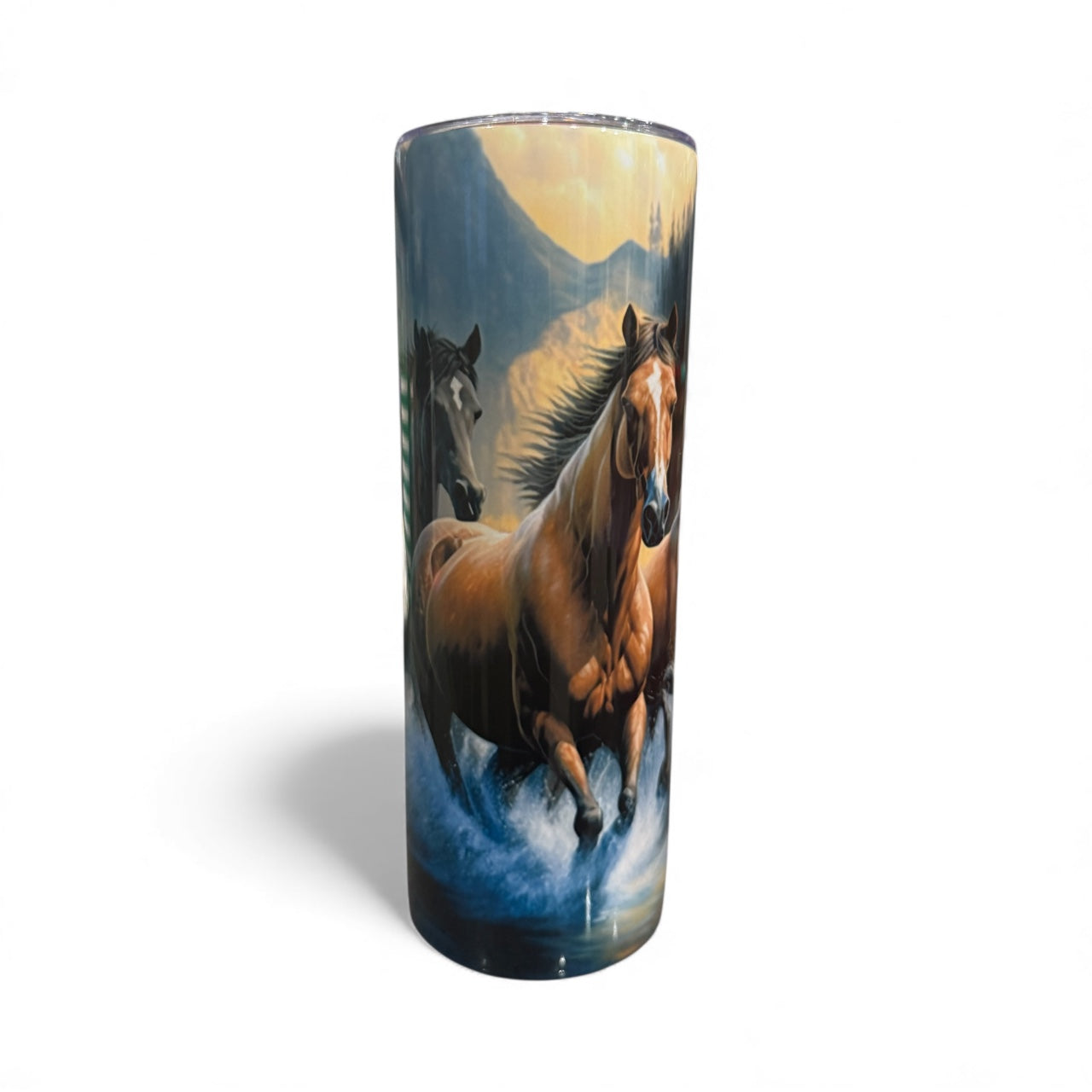 Tumbler 20 oz - Horse Tumbler - Insulated Stainless Steel