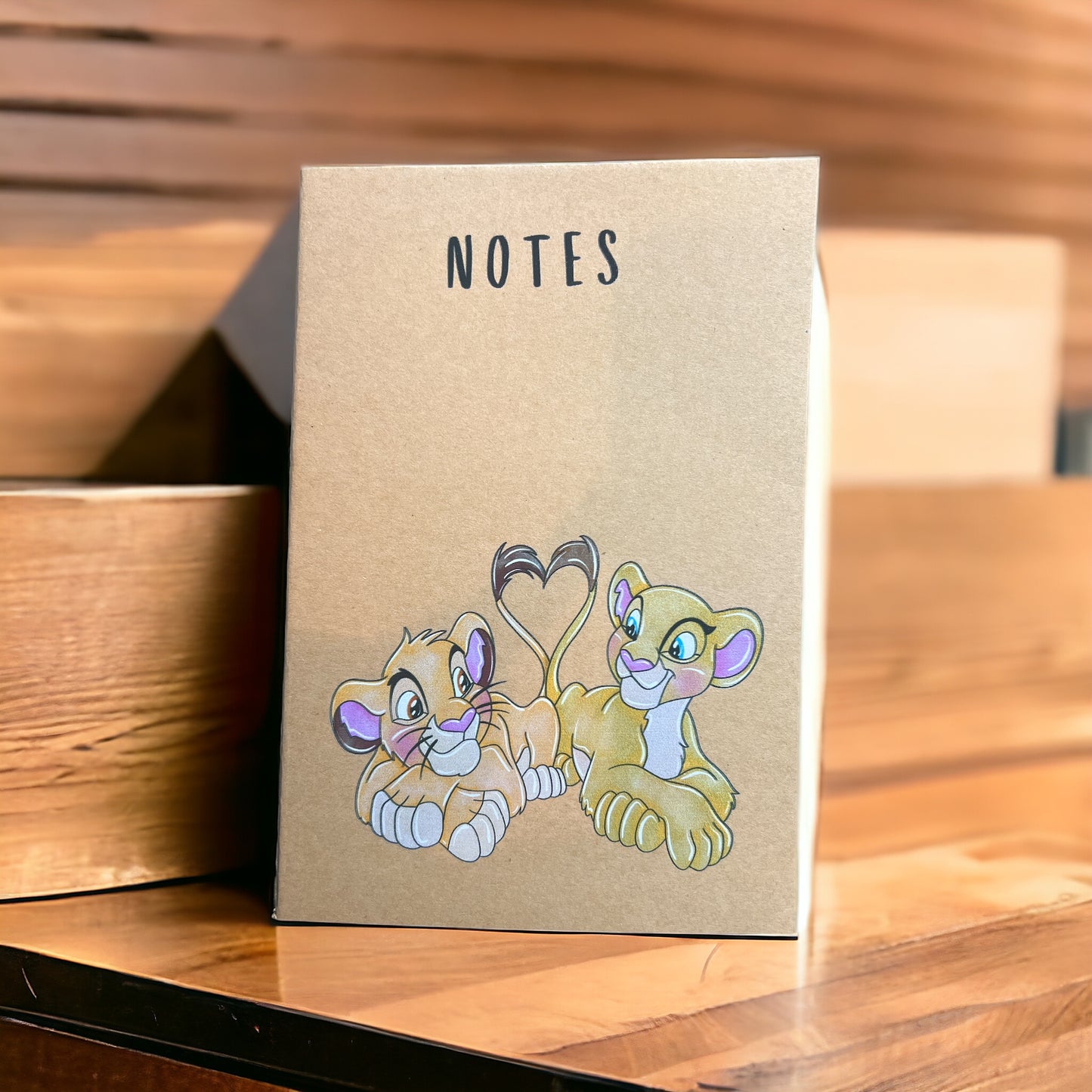 Notebook kraft A5 - lined