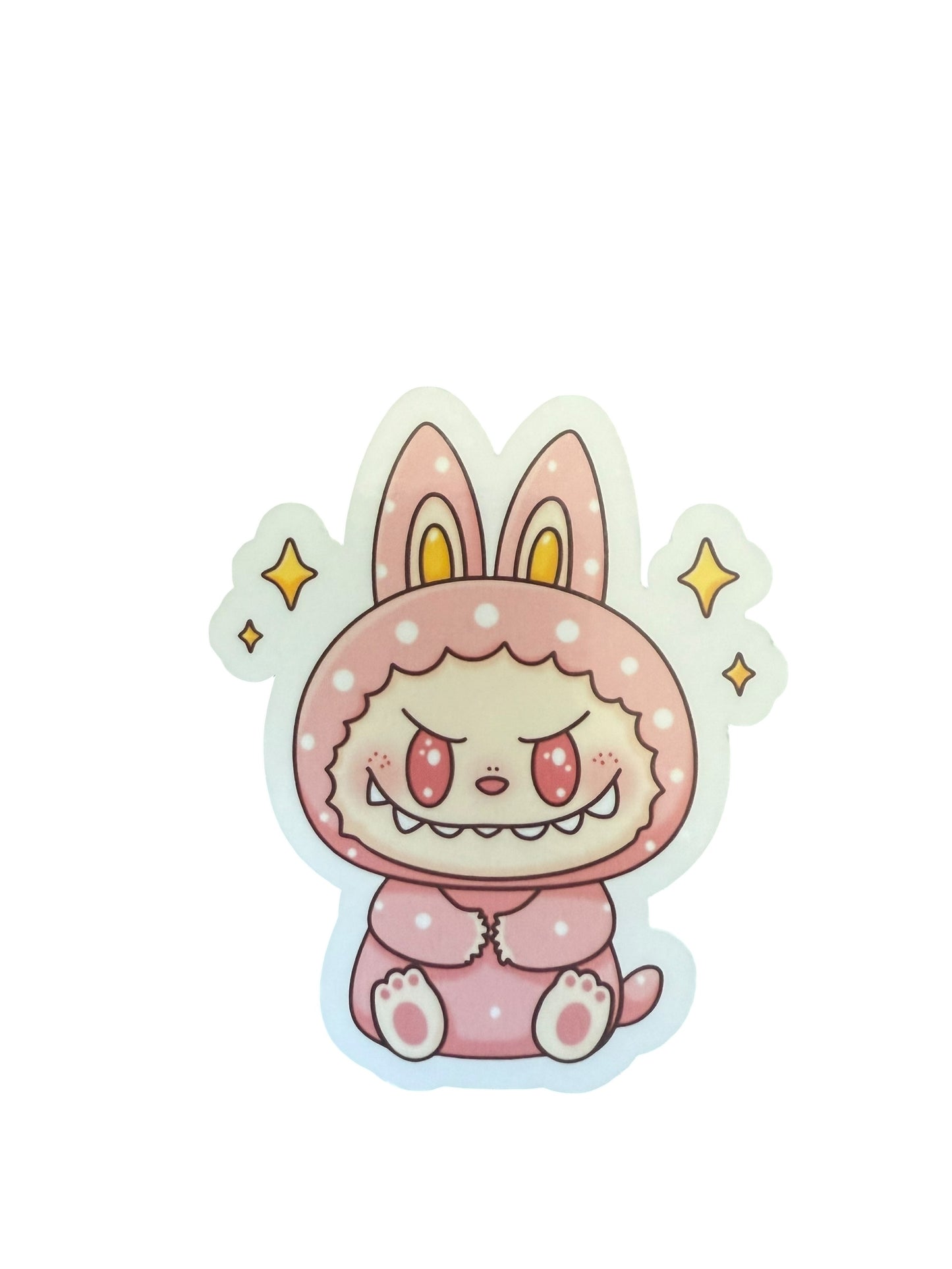 Sticker Little Ugly Monster