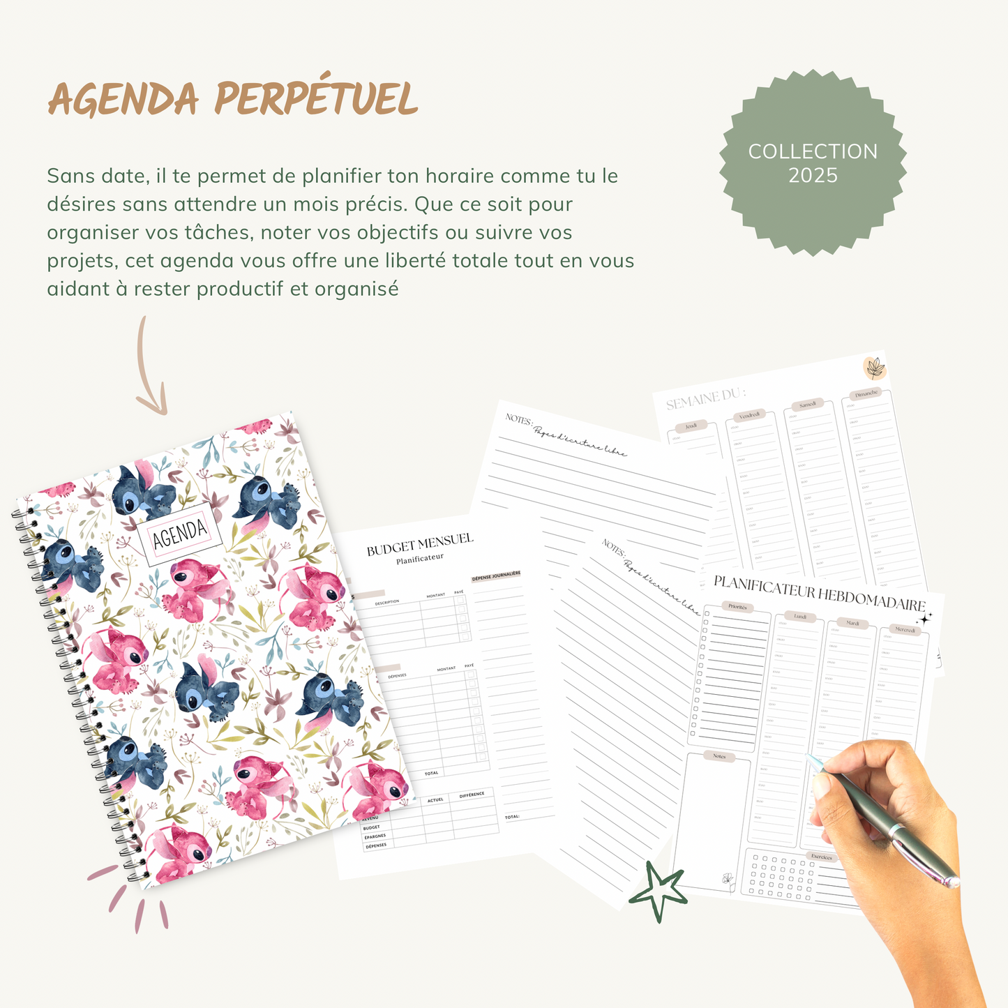 Agenda Violet 2024