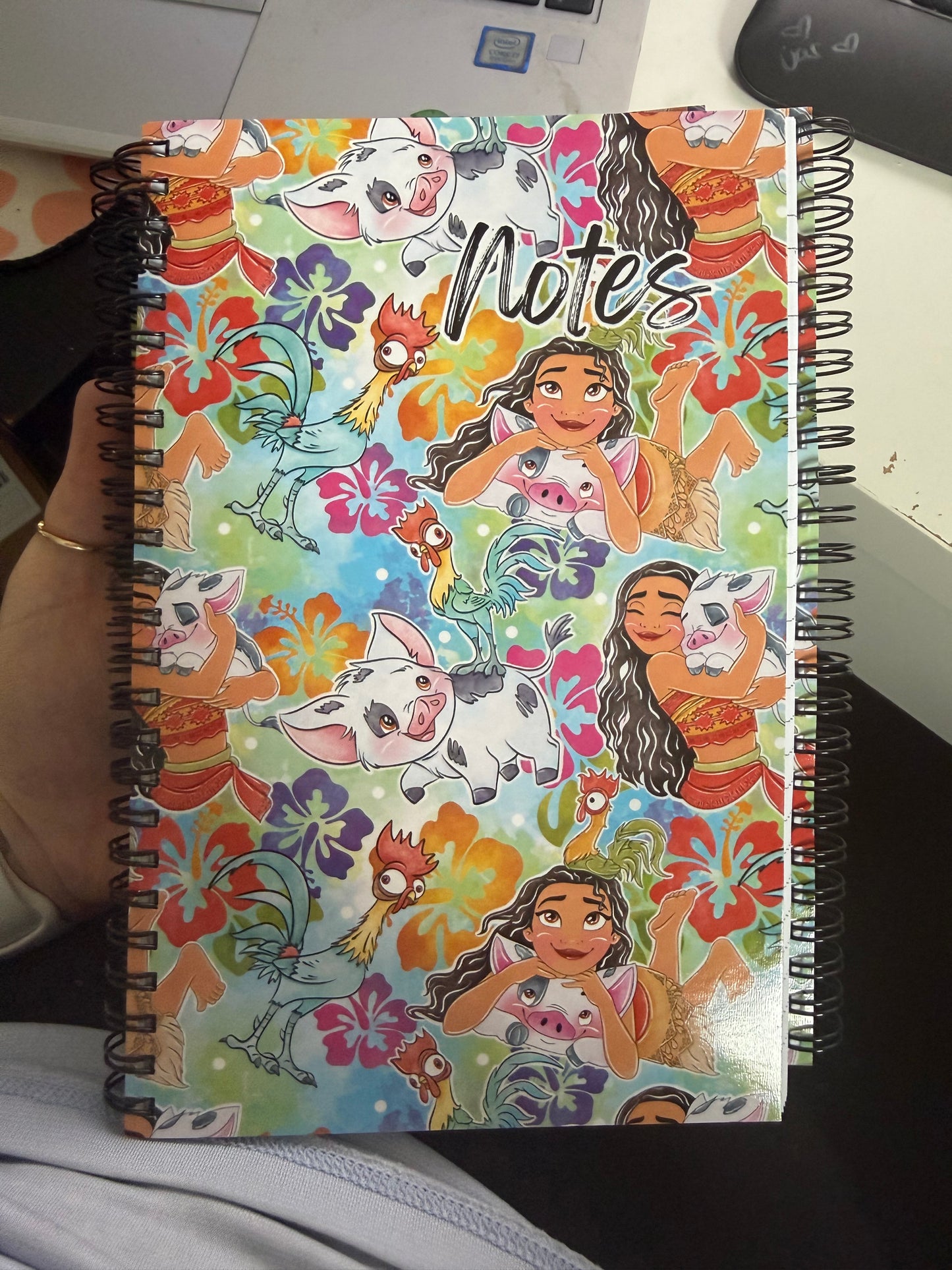 PRINCESS PIG CHICKEN NOTEBOOK