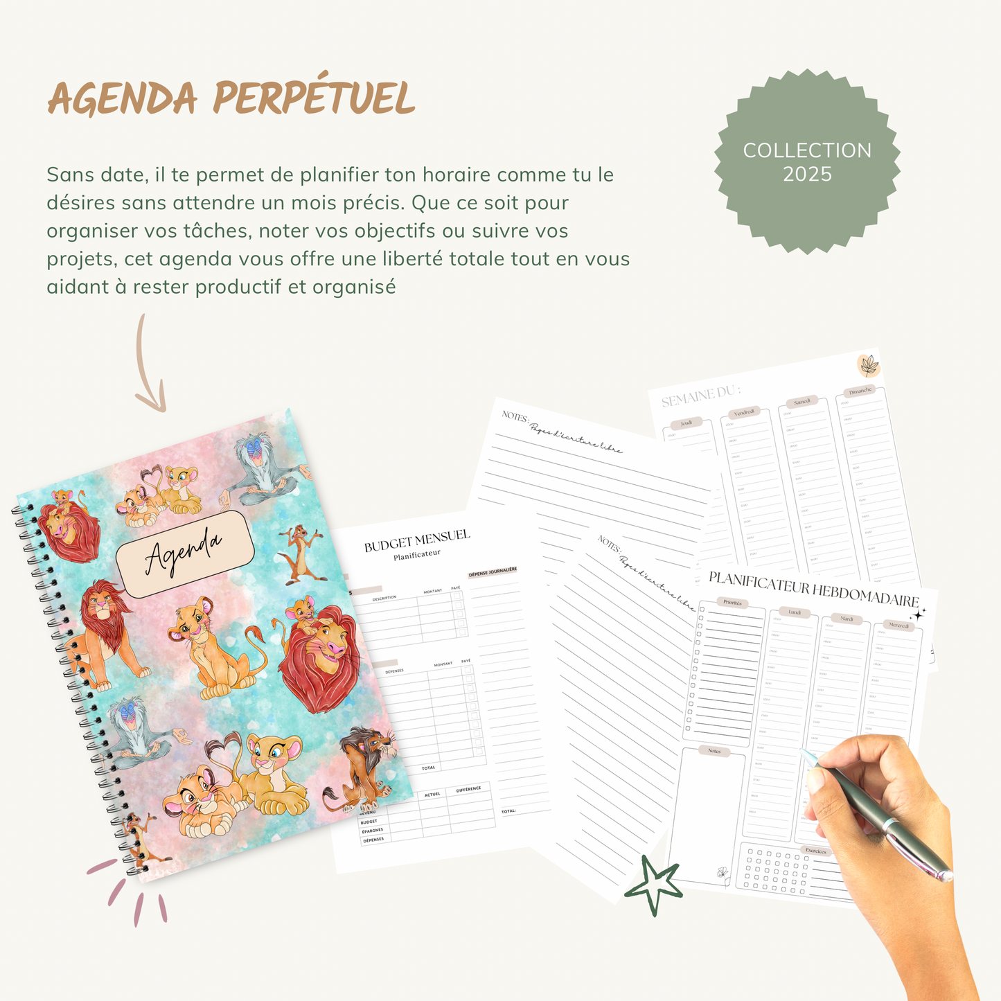Agenda Violet 2024