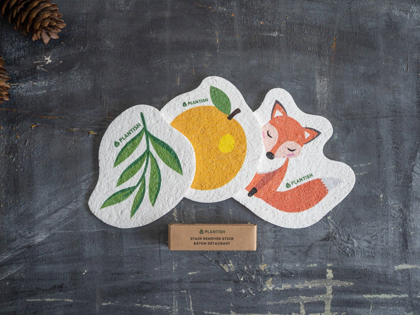Orange - Éponge pop-up
