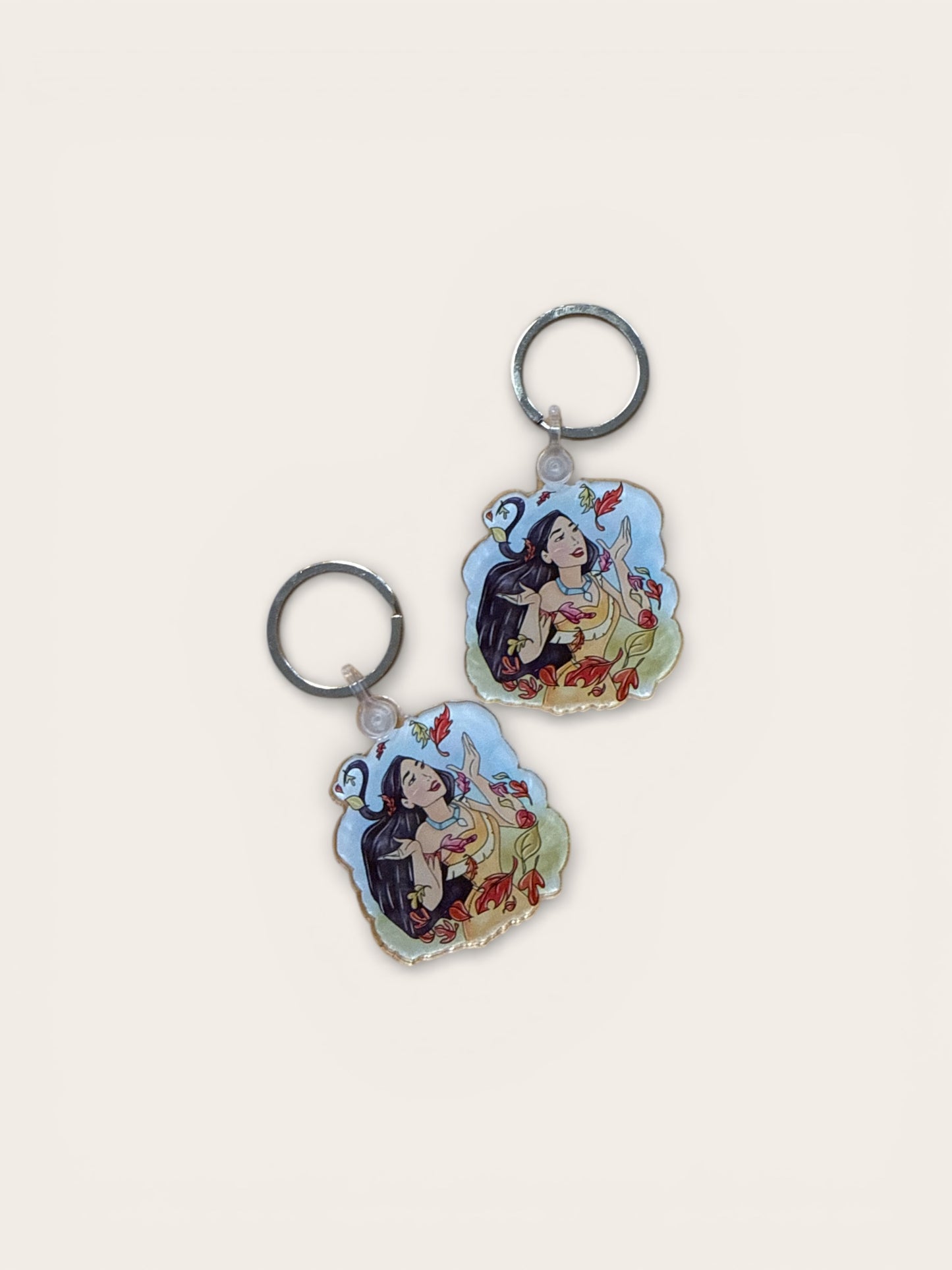 Wind Princess Acryclic Keychain