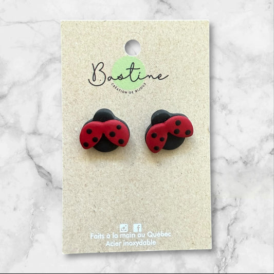Earring Ladybug