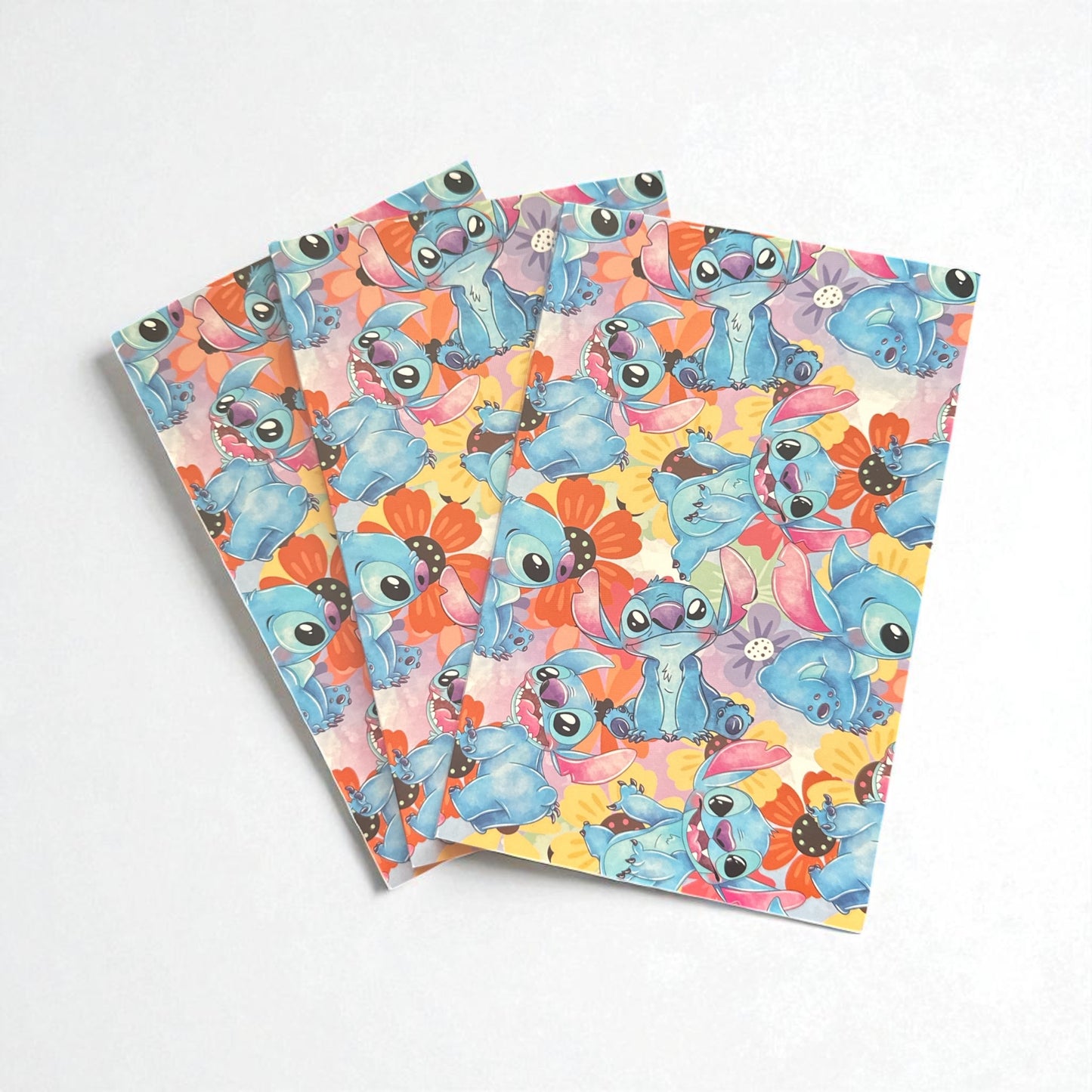 Blue Alien - Flower - Lined Journal | 80 Pages Writing Notebook for School, Work & Journaling