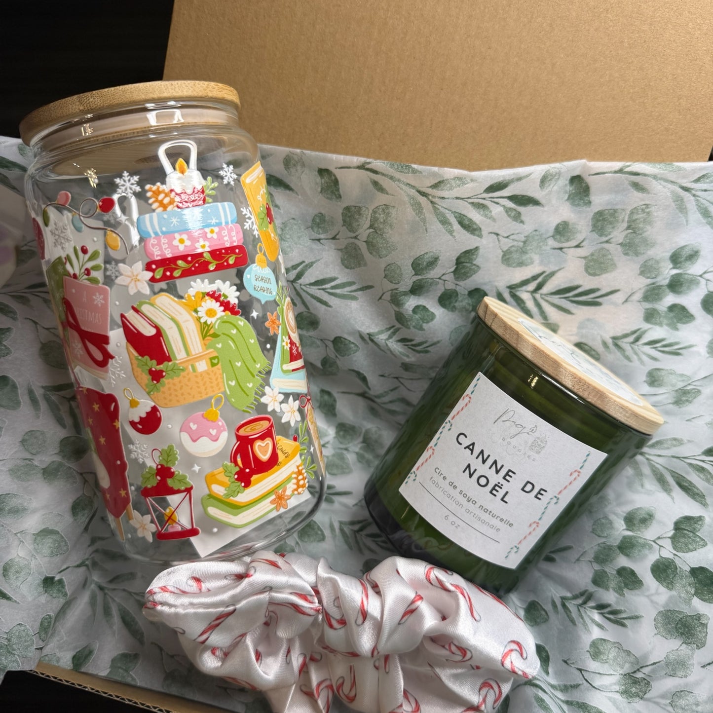 Boîte Cadeau Sugar Canne Christmas