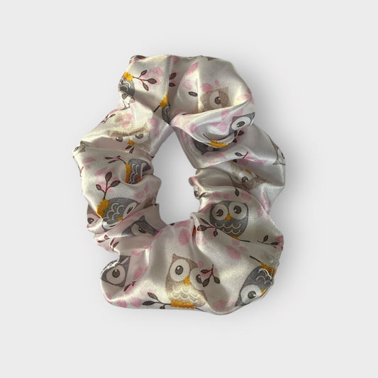 Chouchou Satin Hibou