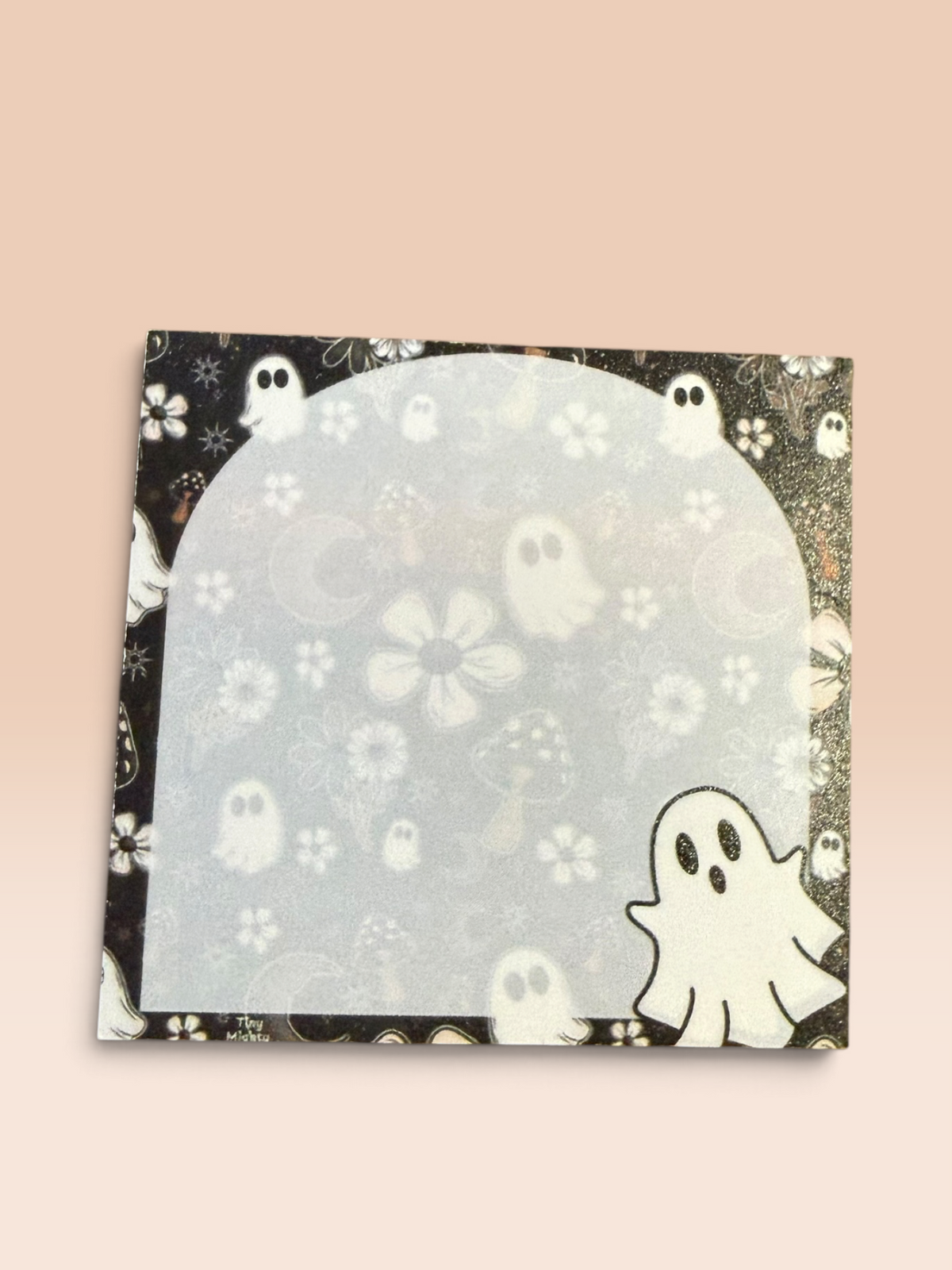 GHOST 👻 FLOWER STICKY NOTES - 2026
