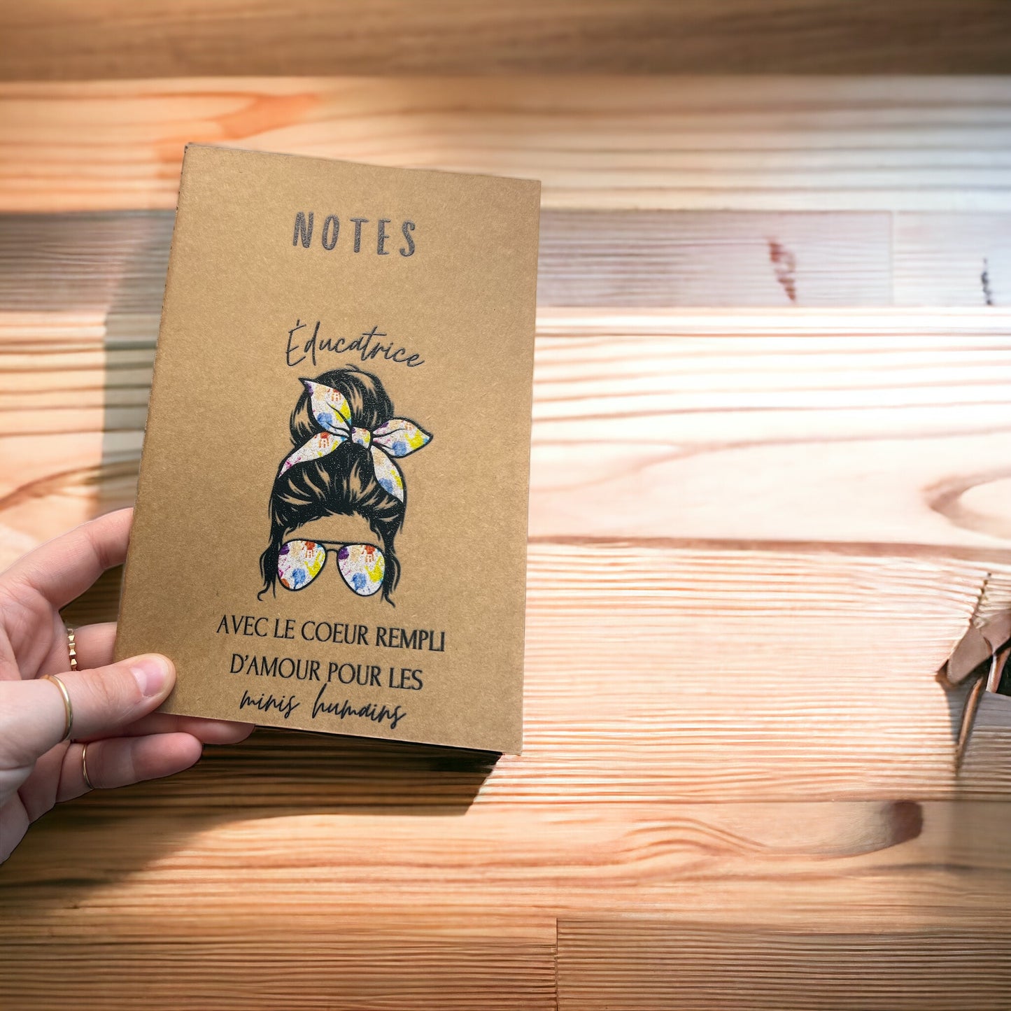 Notebook kraft A5 - lined