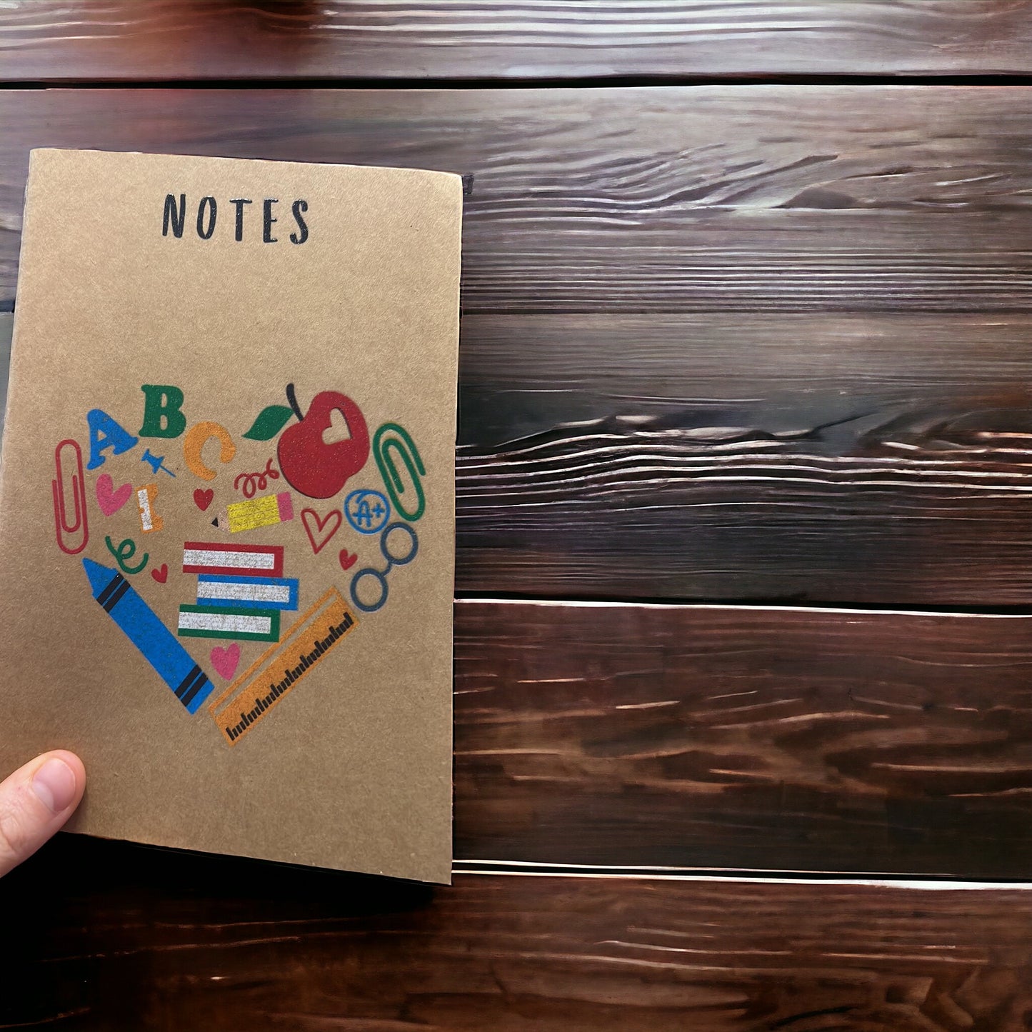 Notebook kraft A5 - lined