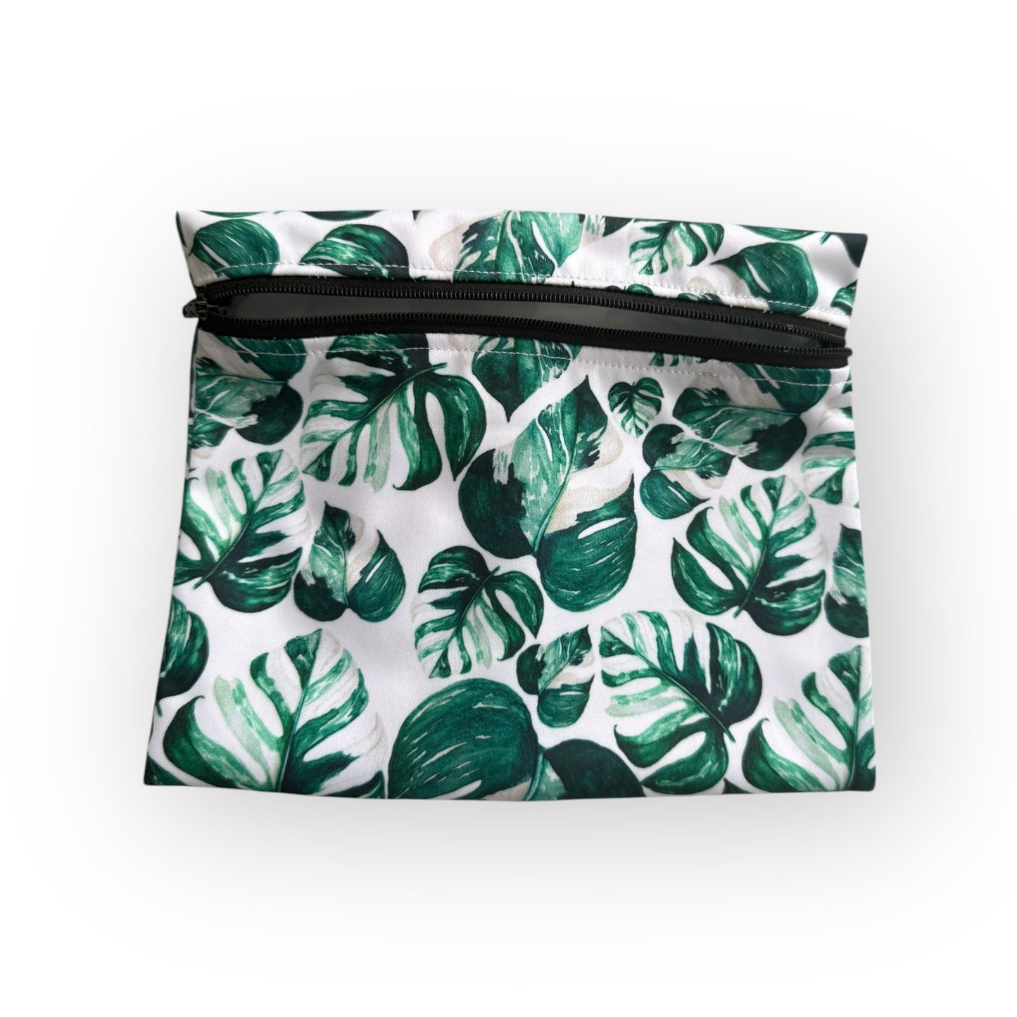 Reusable Sandwich Lunch Bag Monstera
