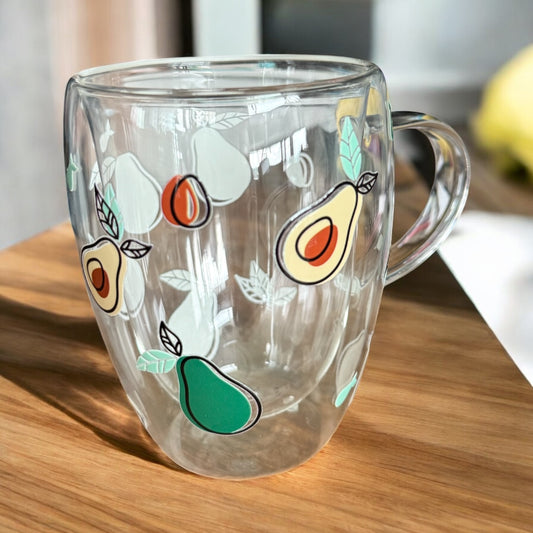 Clear mug Avocado