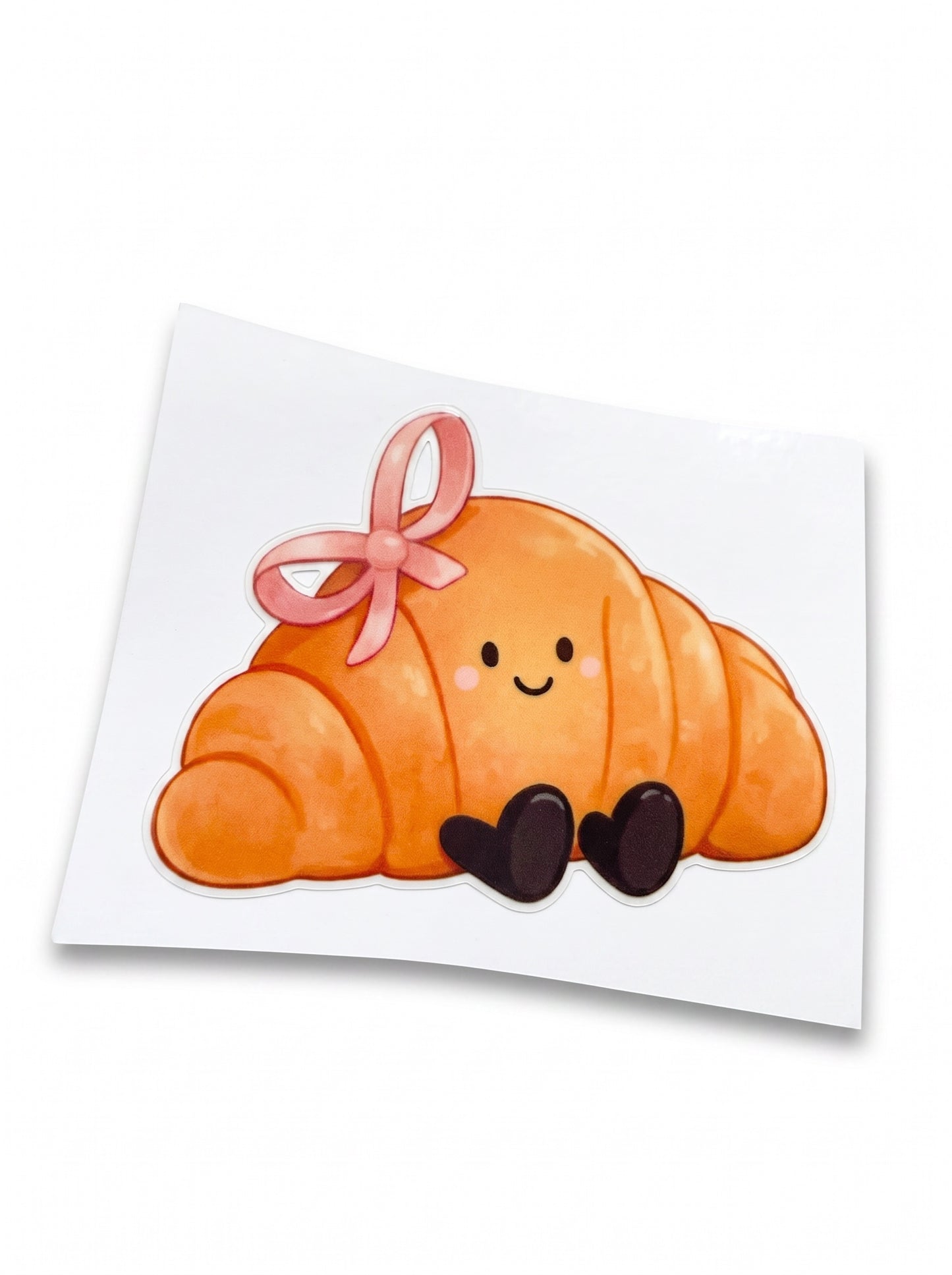 UVDTF Cup Sticker 2 inch - Sitting Bow Croissant