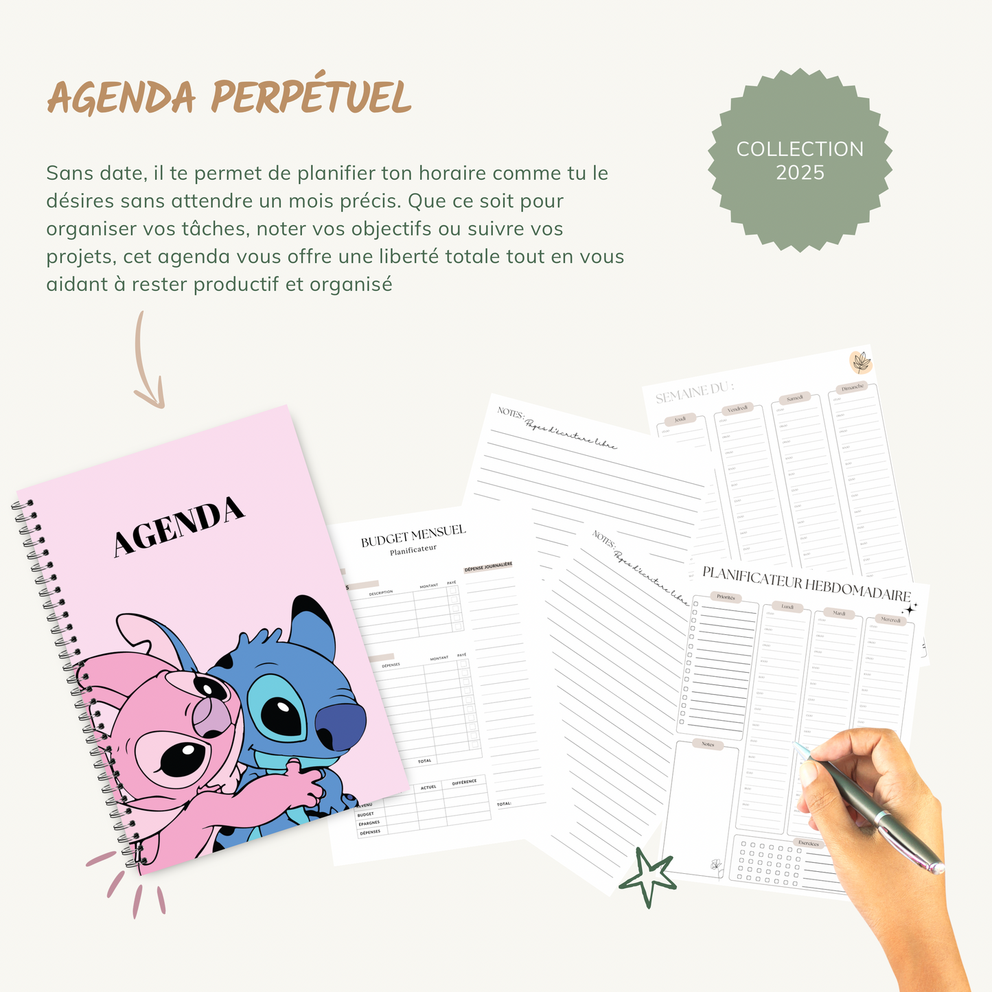 Agenda Violet 2024