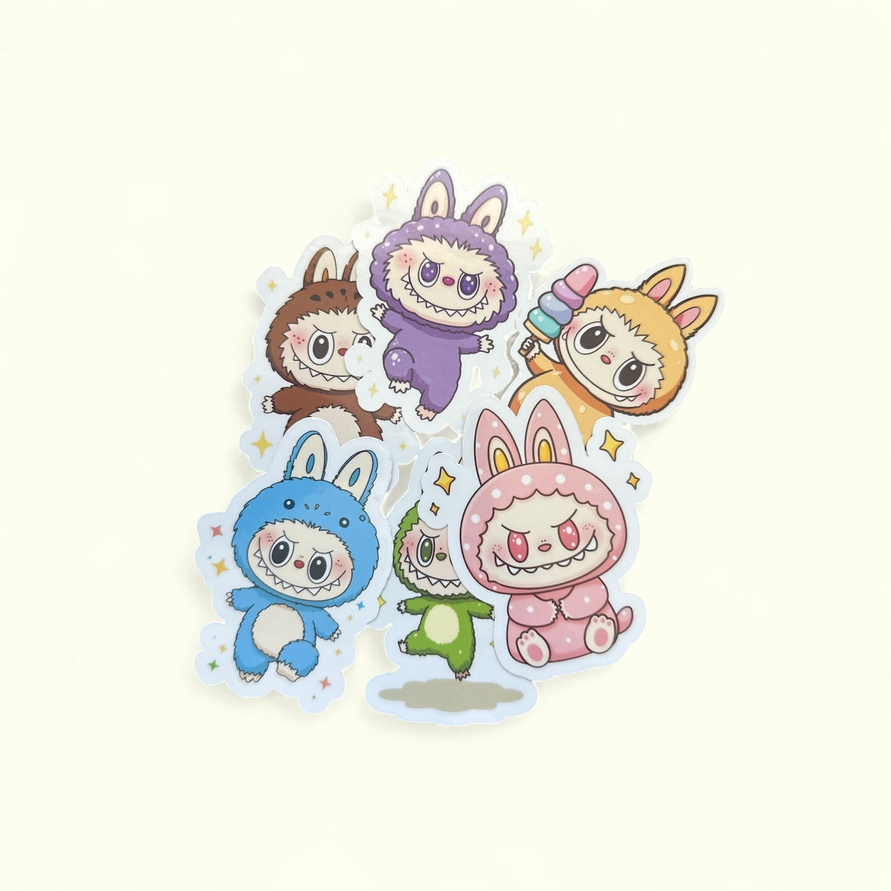 Sticker Little Ugly Monster