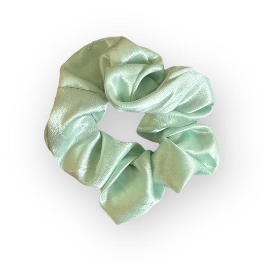 Chouchou Satin Light Blue/Green