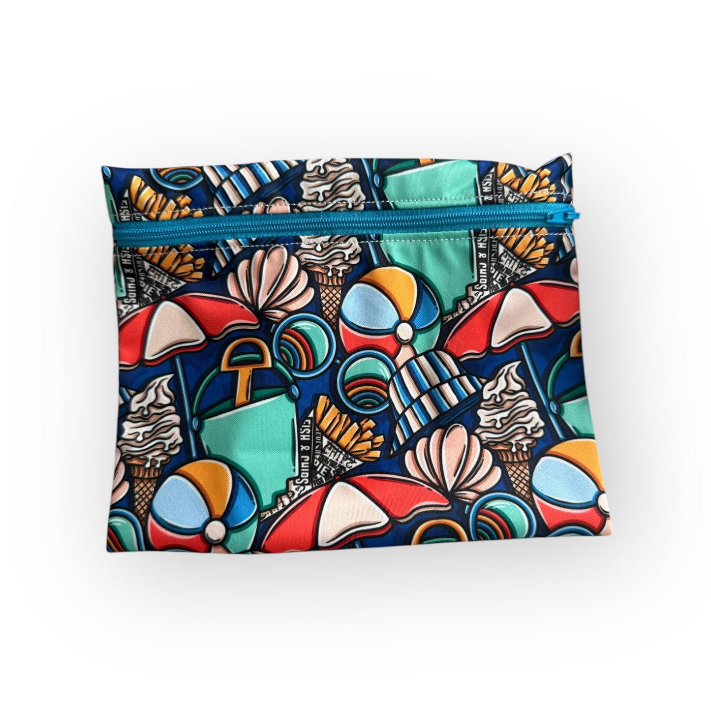 Reusable Sandwich Lunch Bag Beach