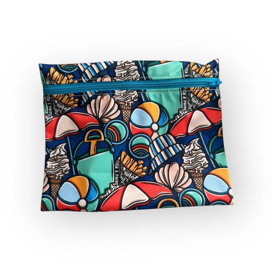 Reusable Sandwich Lunch Bag Beach