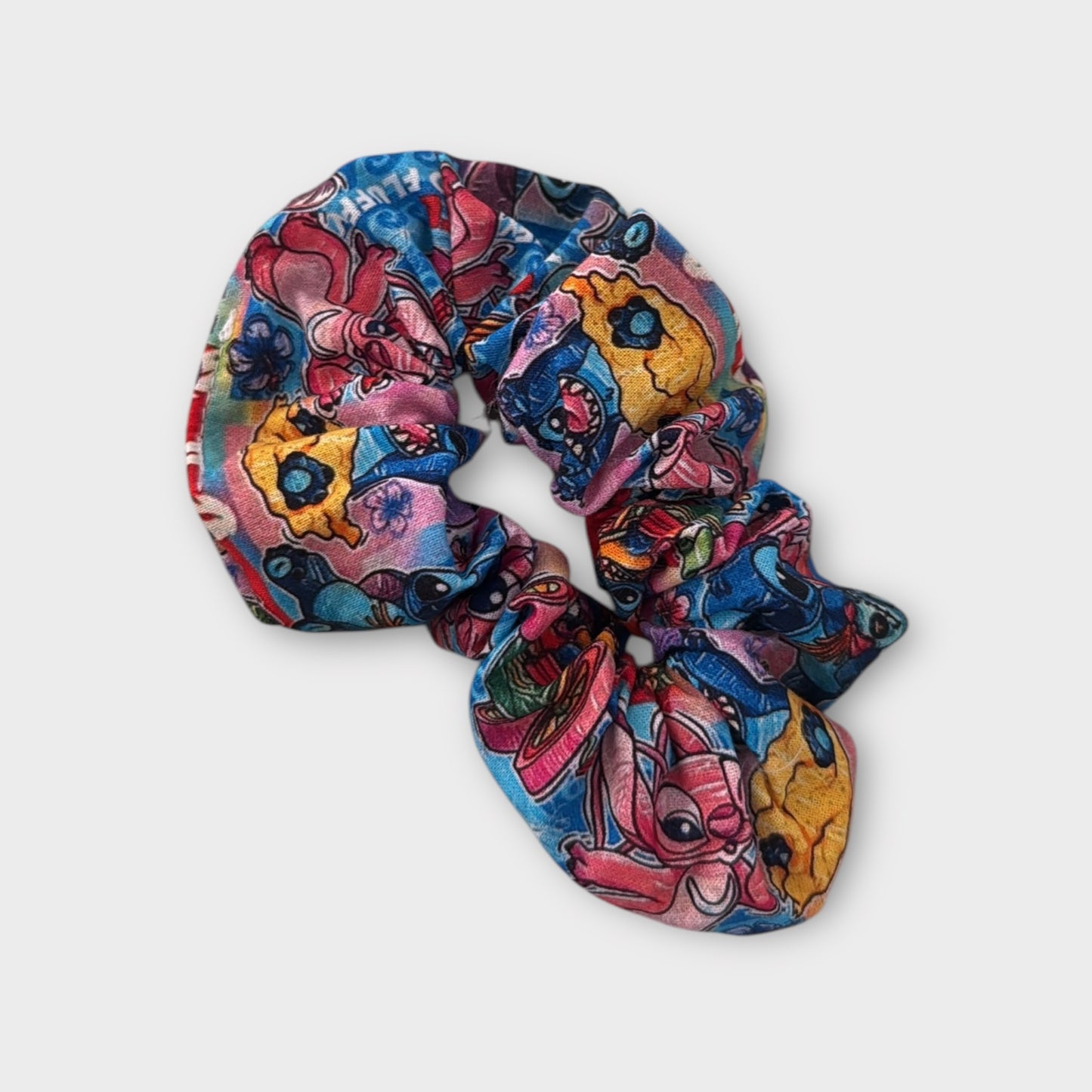 Chouchou Coton Alien Bleu