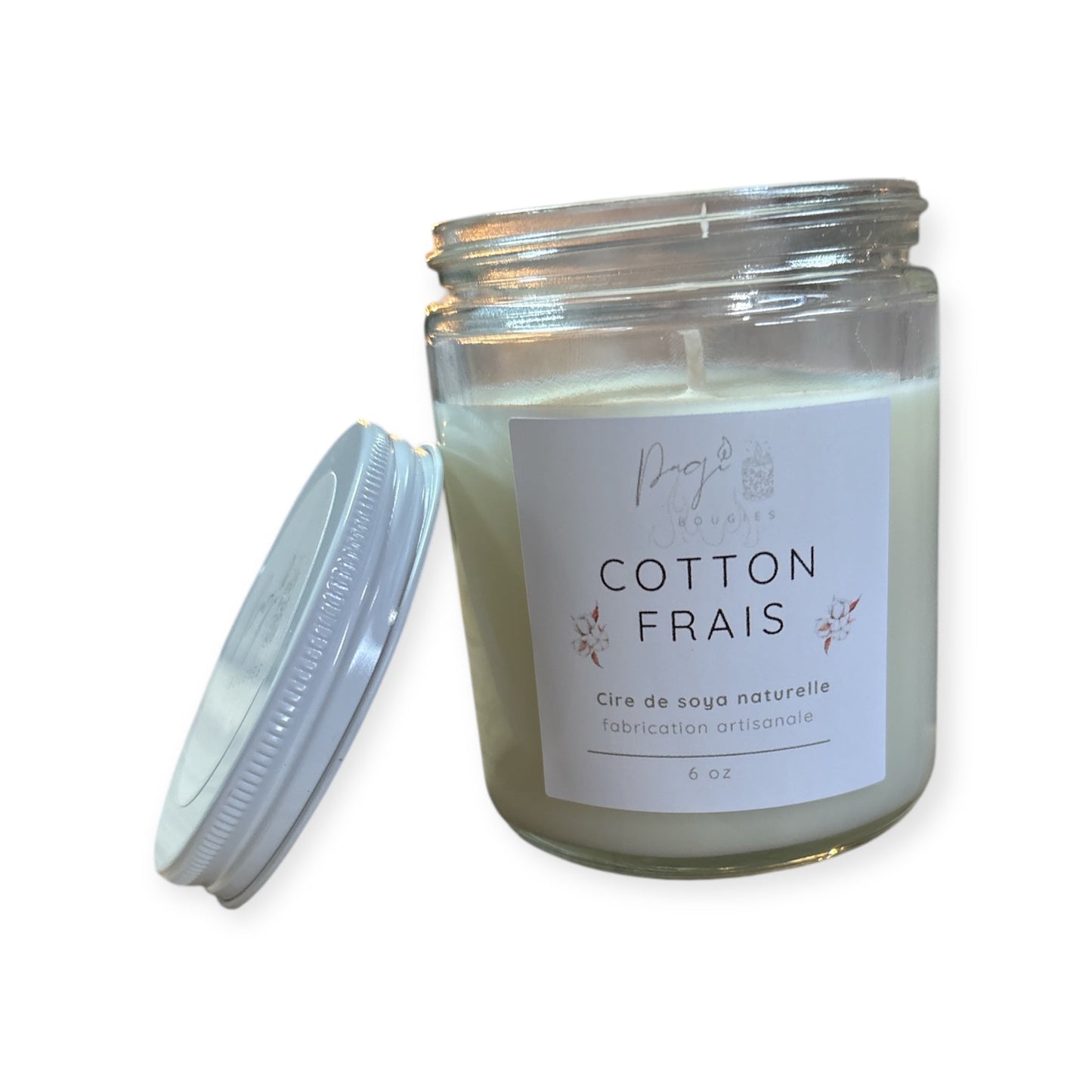 Bougie Cotton Frais - 6 oz
