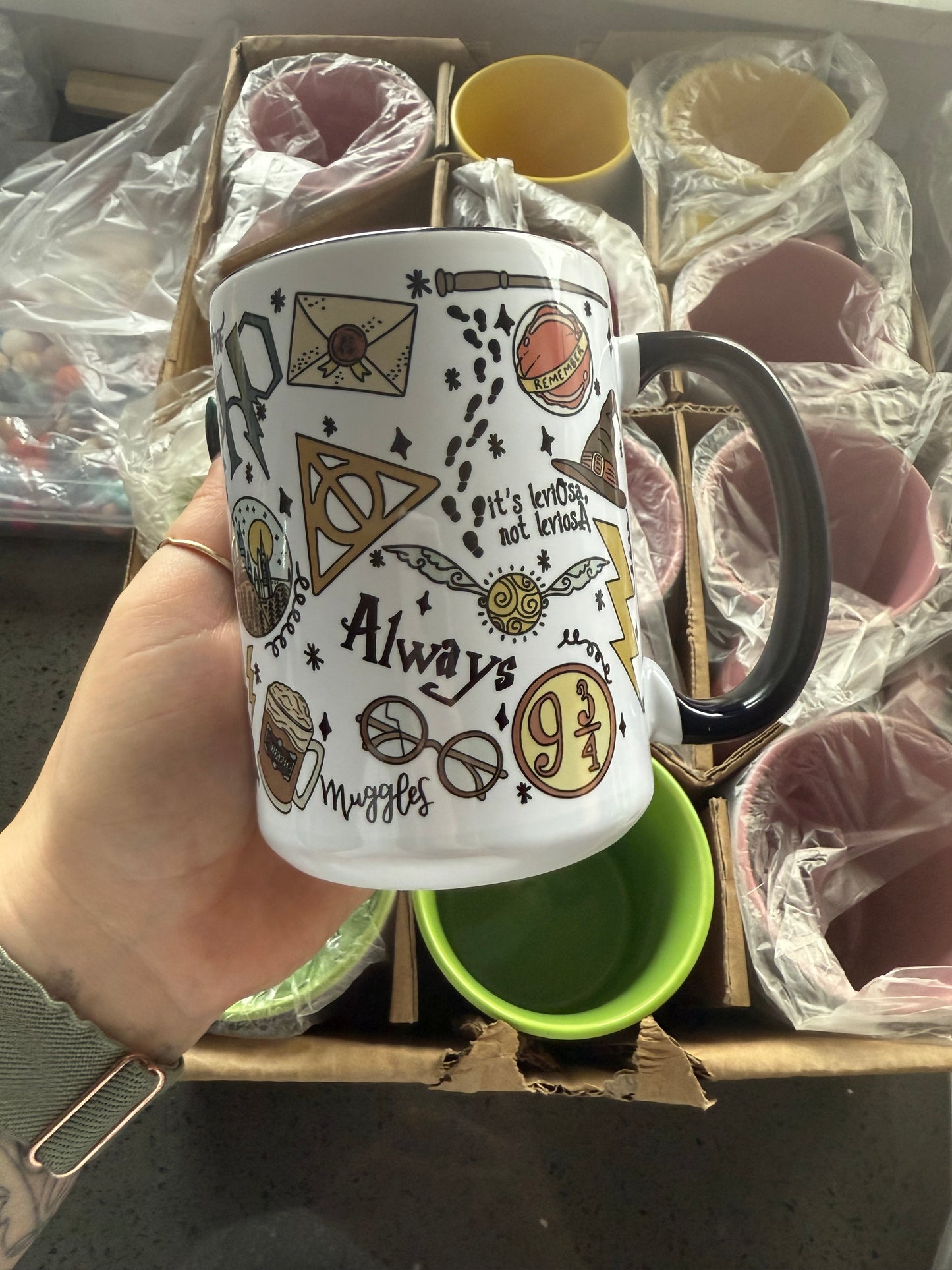 🎄 Wizard Sorcery Mug – 15 oz | Holiday Coffee Cup