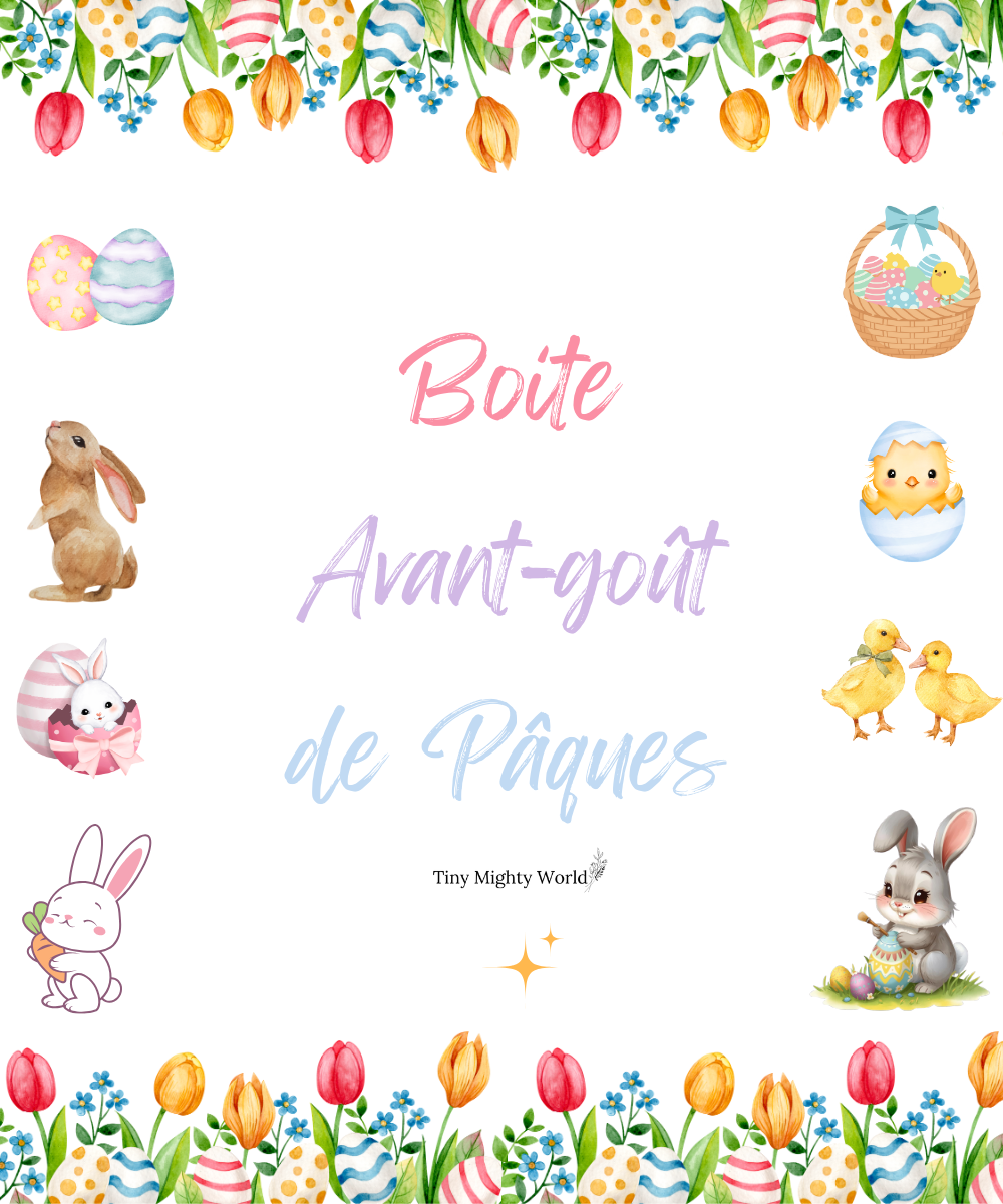 Boite Avant Gout Pâques 🩵✨