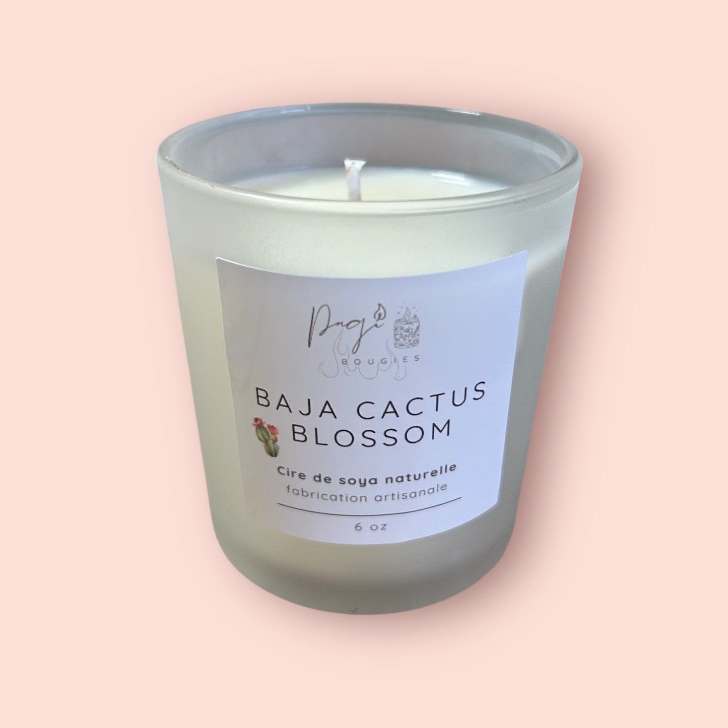 Bougie Baja Cactus - 6 oz