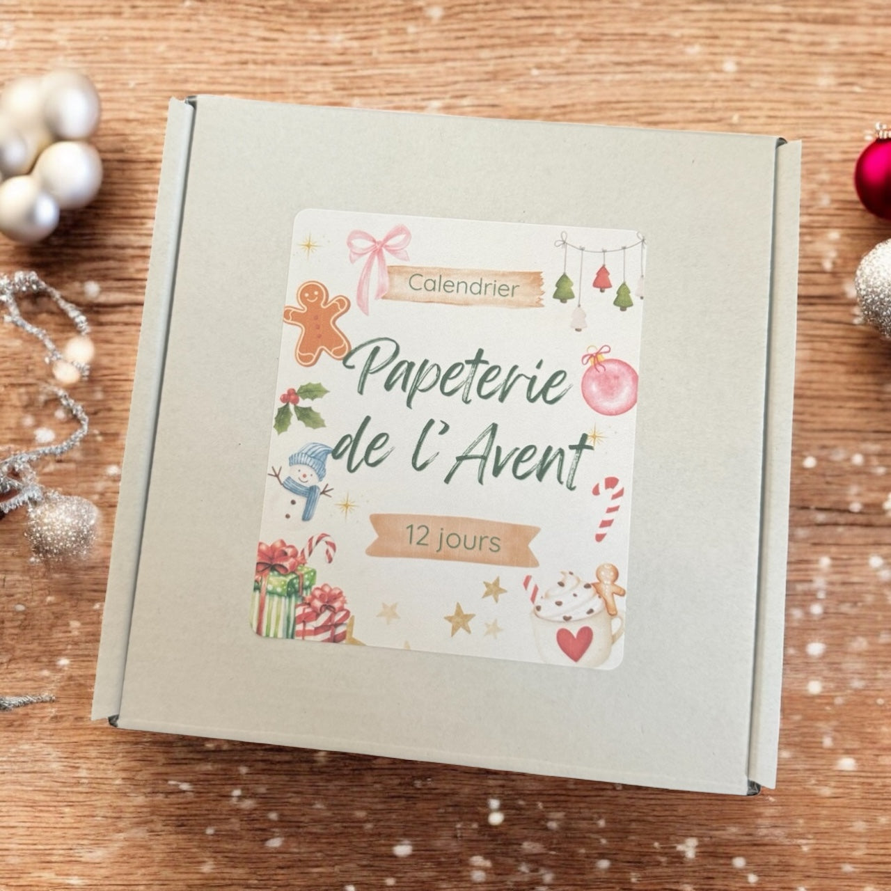 🎄 Calendrier de l’Avent Papeterie – Tiny Mighty World 🎁