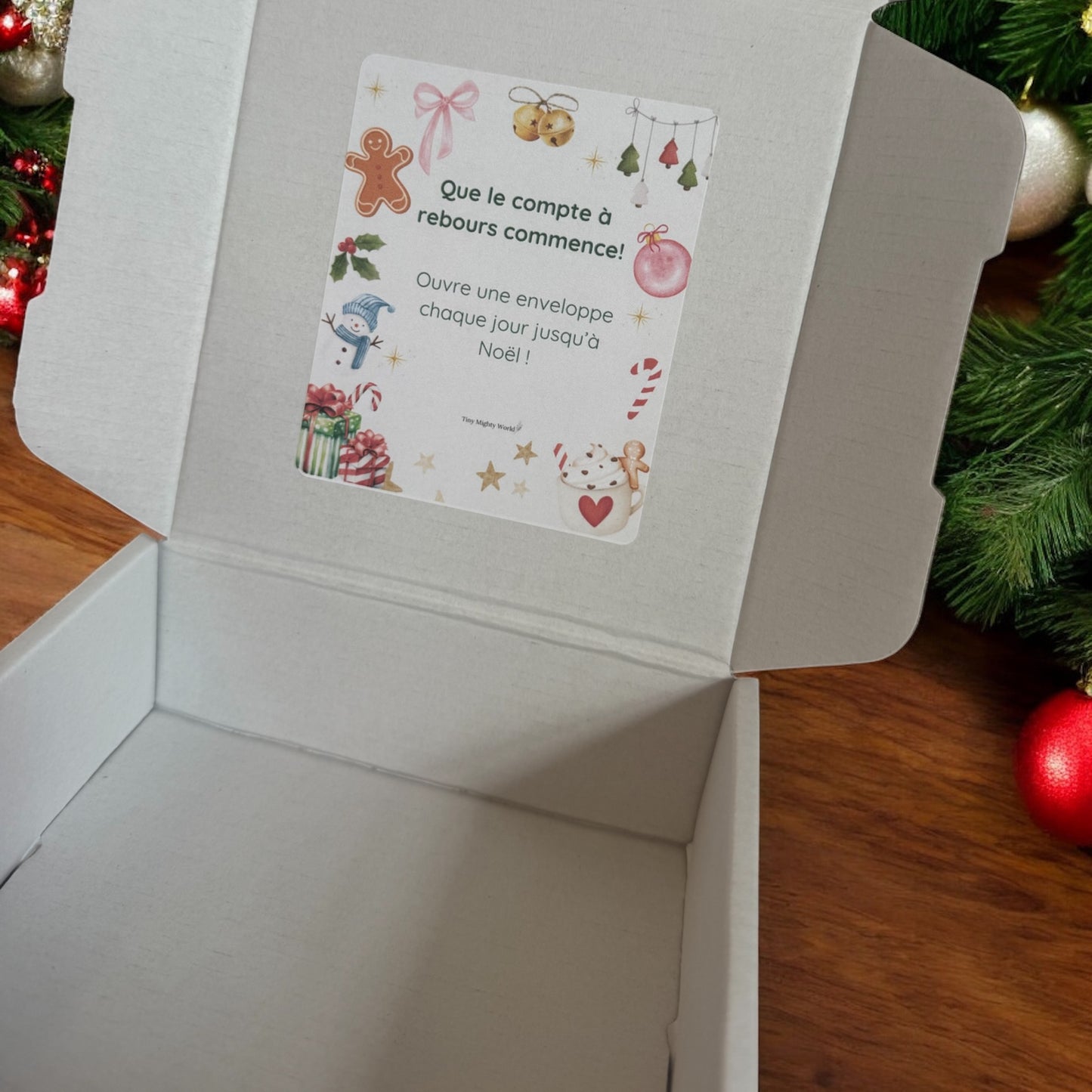 🎄 Calendrier de l’Avent Papeterie – Tiny Mighty World 🎁