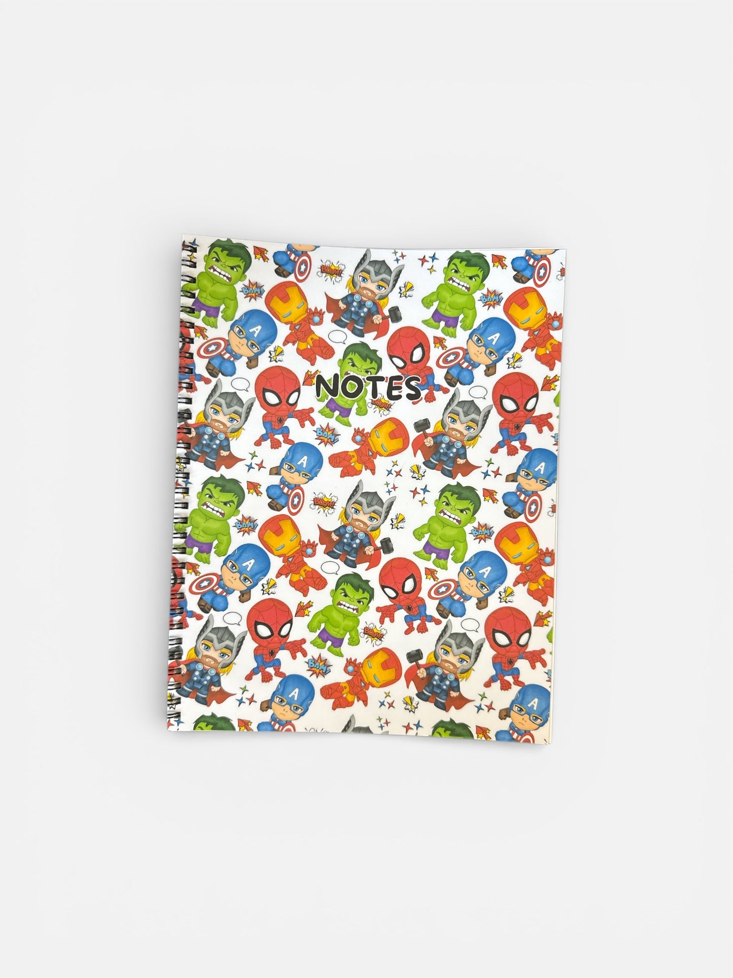 Superheros Mini Version - Letter Size Lined Notebook – 80 Pages | Minimal Everyday Writing Journal