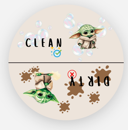 Dishwasher Magnet - Alien
