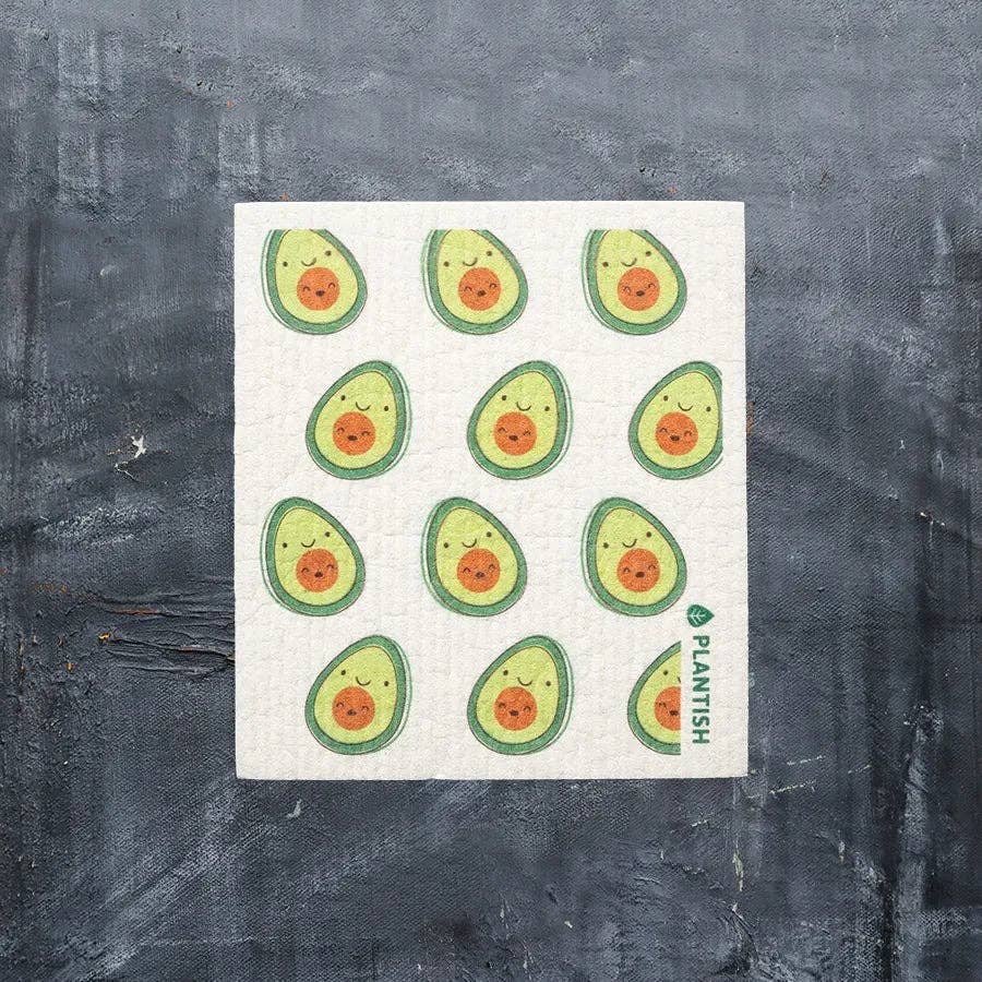 Avocado - Chiffon éponge suédois