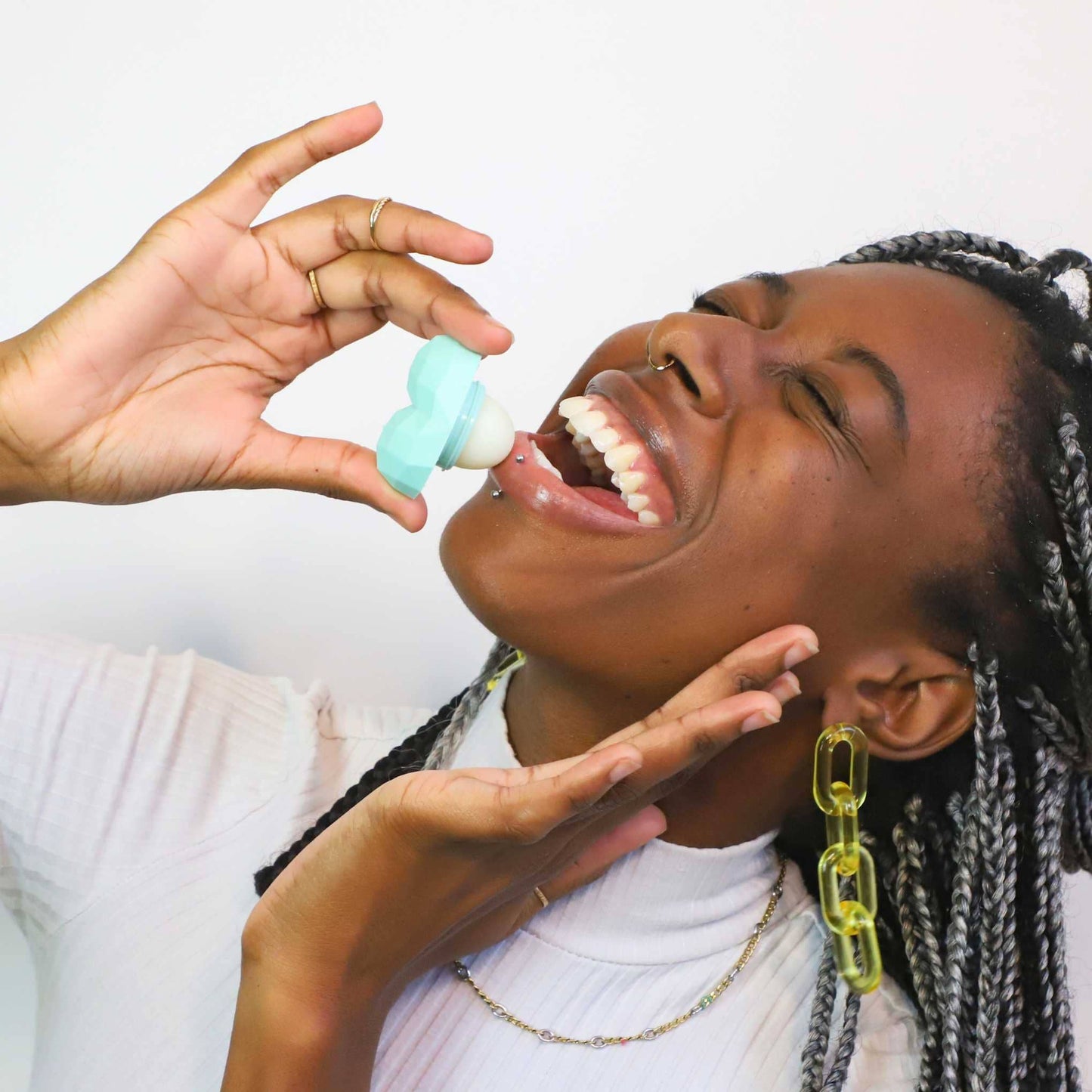 Baume à lèvres Teal Heart 100 % naturel