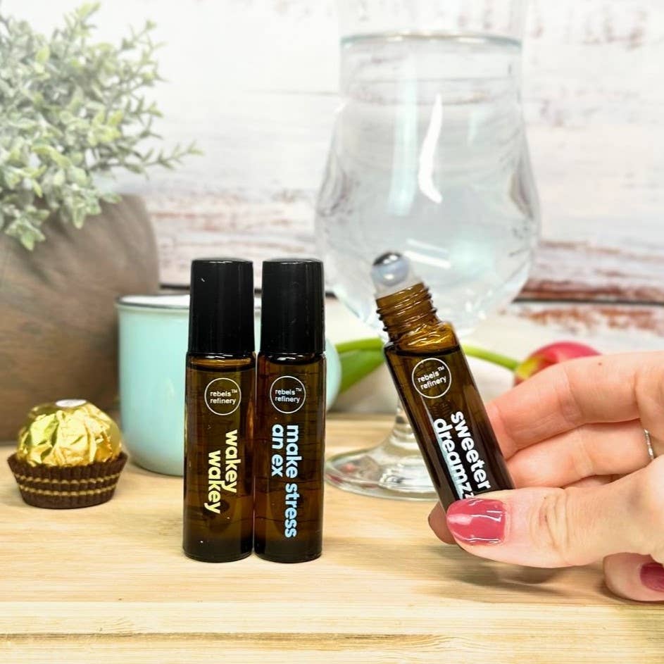Pack de 3 huiles essentielles 100 % naturelles Remedy Roller
