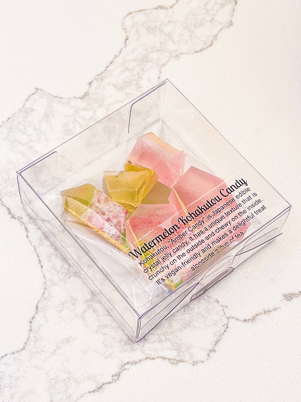 Bonbons Kohakutou à la pastèque