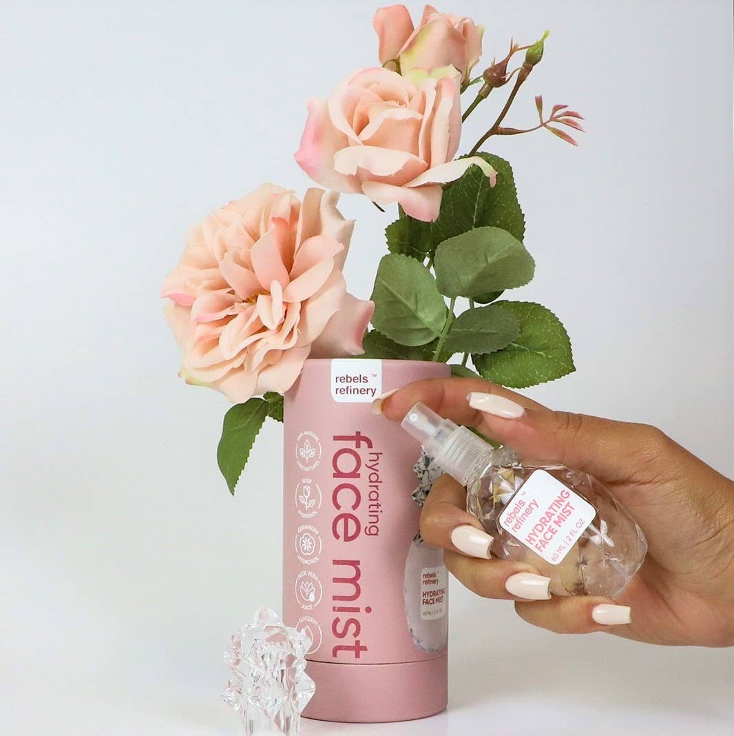 Hydrating facial mist - 100% natural, fragrance-free